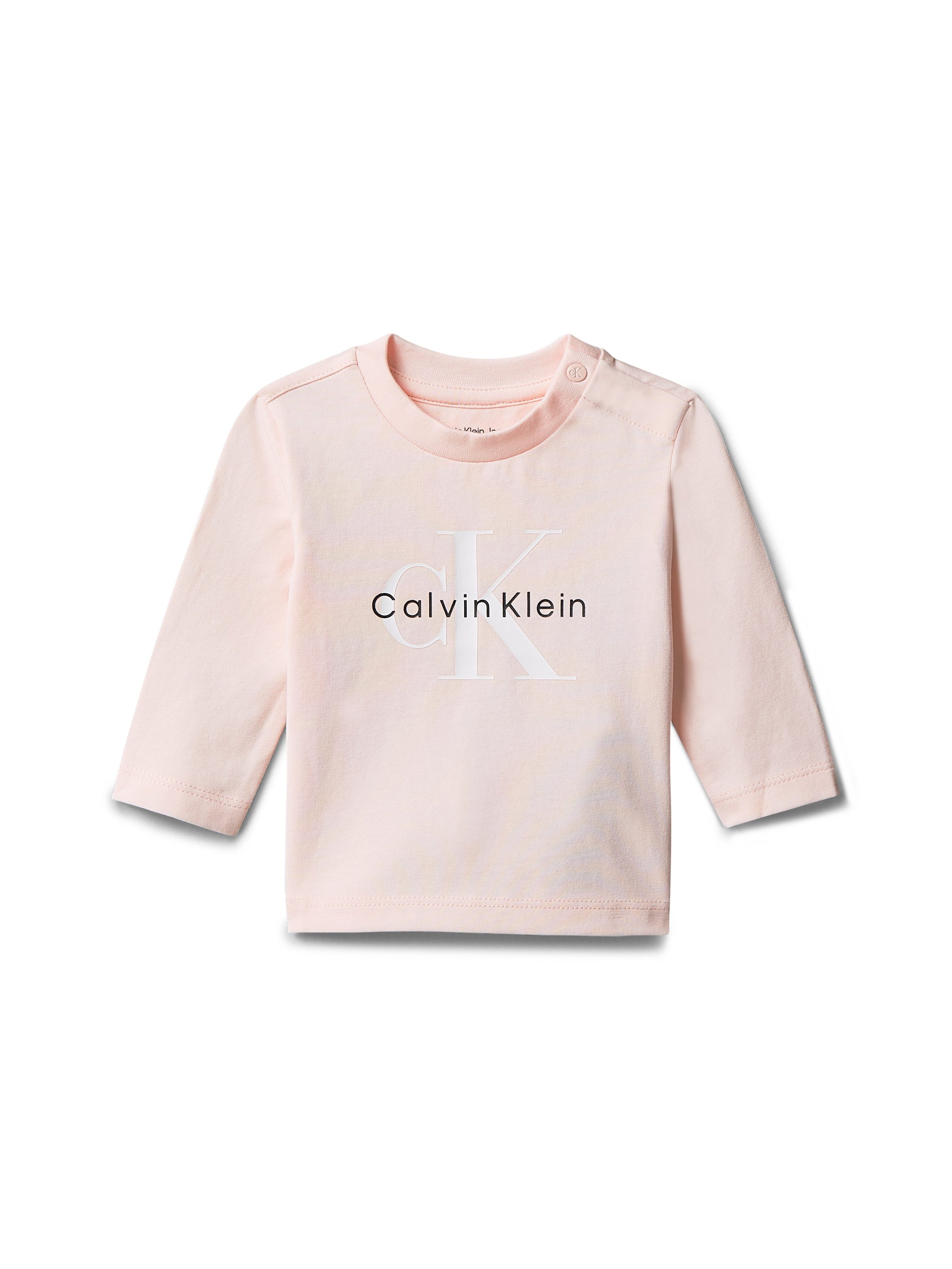 Calvin Klein Jeans Langarmshirt MONOLOGO T-SHIRT Regular fit für Babys