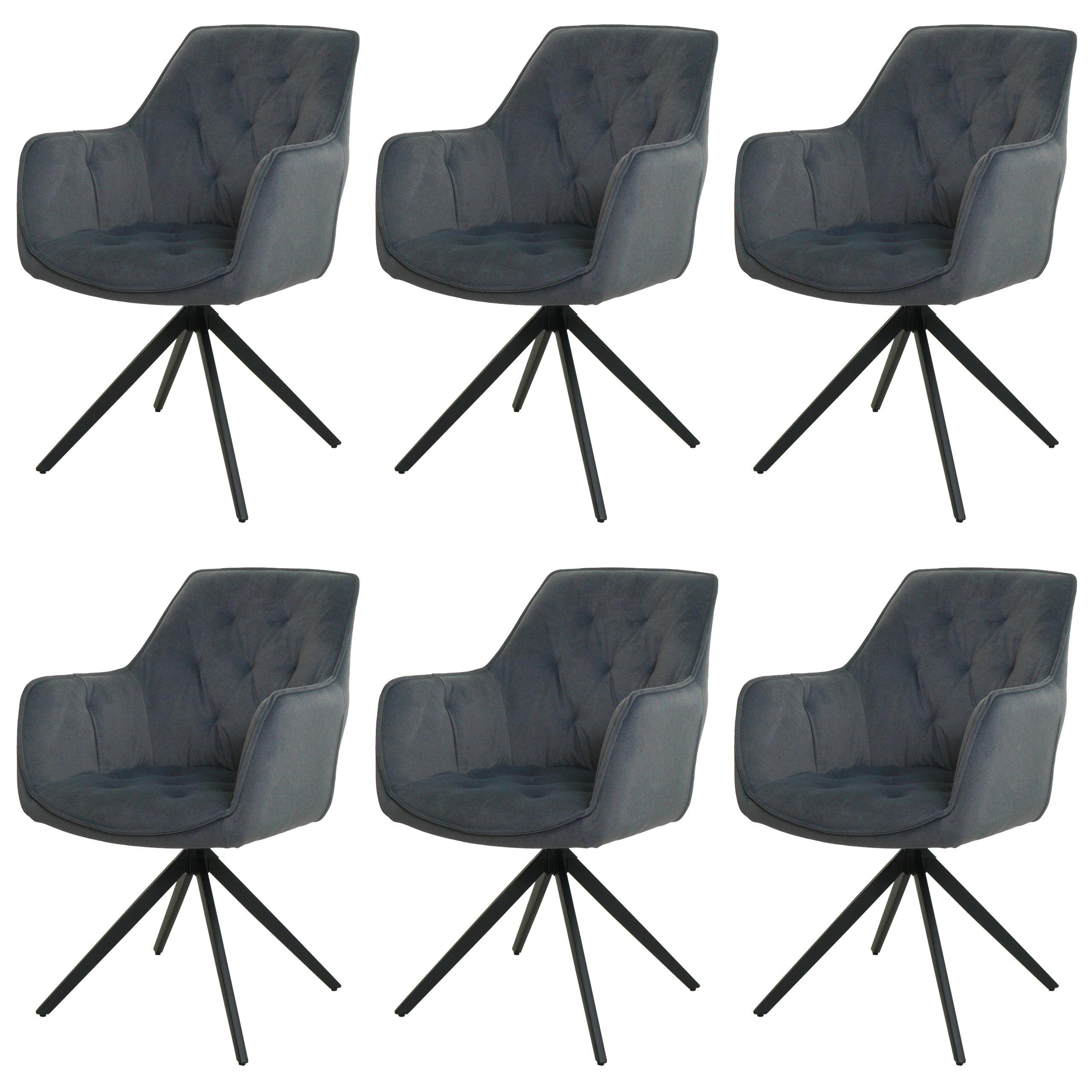 MCW Esszimmerstuhl MCW-L80-6 (6er-Set), Um 180° günstig online kaufen