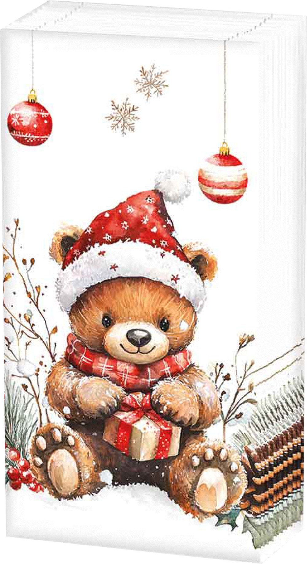 Ambiente® Papiertaschentücher Papiertaschentücher Bruno, 10 Stück