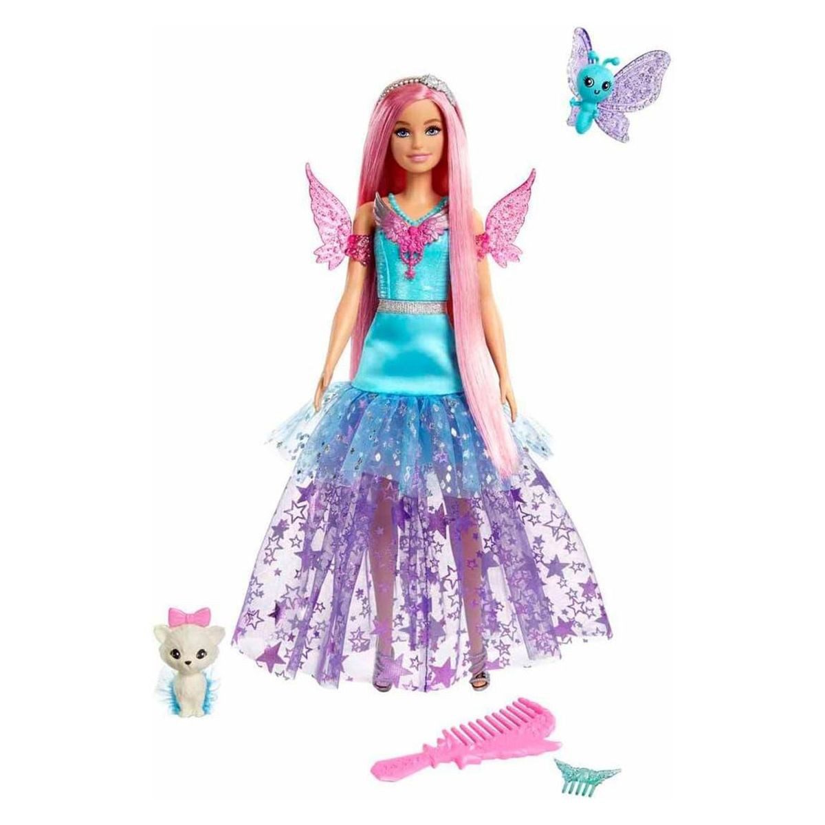 Spielfigur Mattel JCW48 - Barbie - A Touch of Magic - Malibu Puppe + Tiere