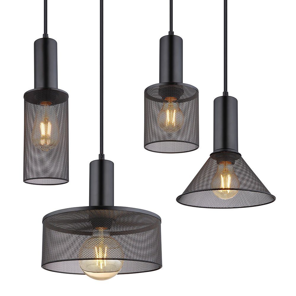 Esszimmerlampe Pendelleuchte, Hängeleuchte nicht Deckenlampe Pendelleuchte Leuchtmittel 8-Flammig etc-shop inklusive,