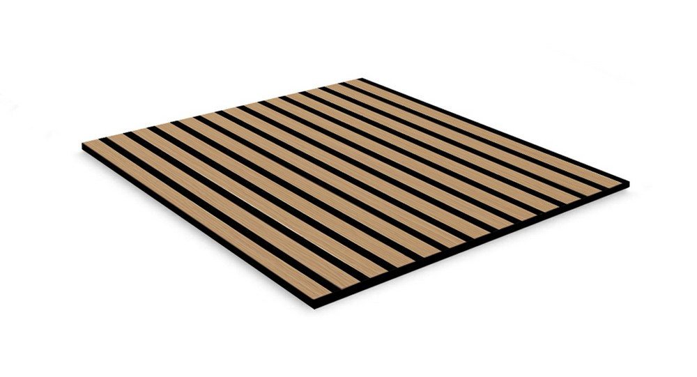 Thumbnail - JANGAL 3D Wandpaneel Modular Wall Akustikpaneel, Die Holz- und Steinoberflächen sind aus Echtholz- und Echtsteinfurnier