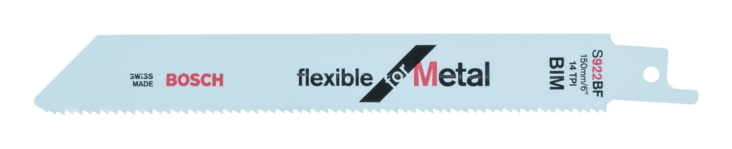 - Flexible BF S Säbelsägeblatt Stück), 2er-Pack 922 BOSCH for Metal (2