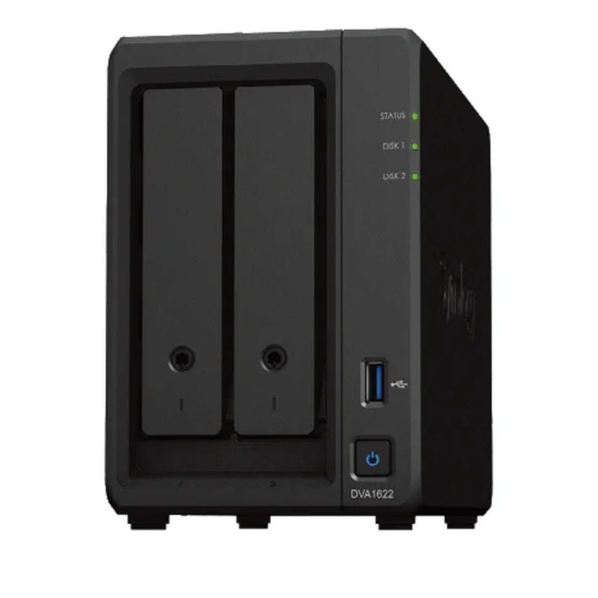 Synology Synology DVA1622 Netzwerk-Überwachungsserver Tower Gigabit Ethernet Netzwerk-Videorecorder