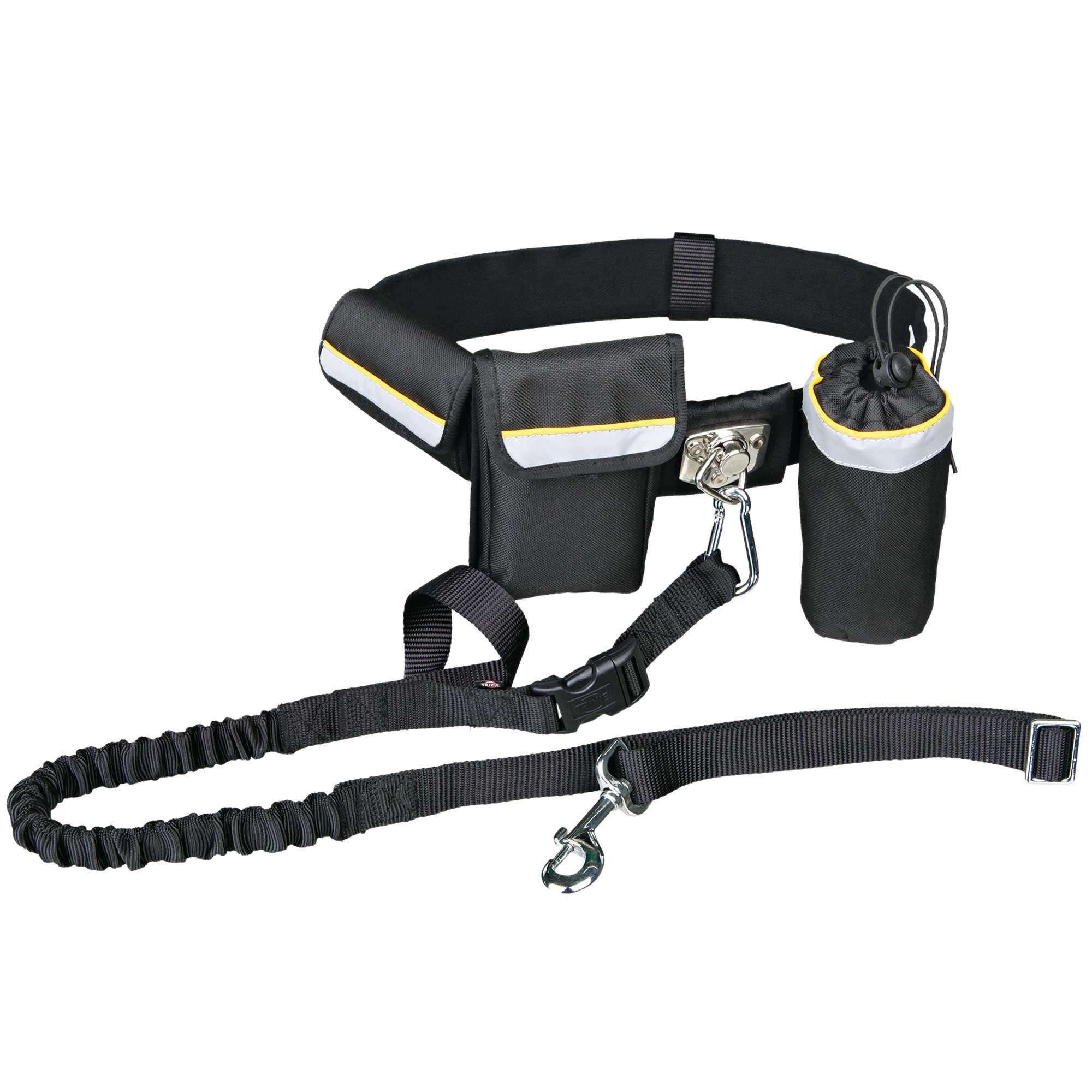 TRIXIE Hands-free-Leinen Handsfree Hundeleine, Polyester (1-tlg), ist für Hunde bis 40 kg geeignet.