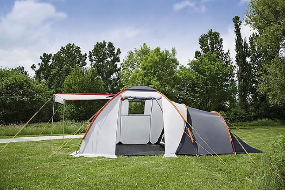 dwt Vorzelt Nova grau, Personen: 3 (1 tlg)