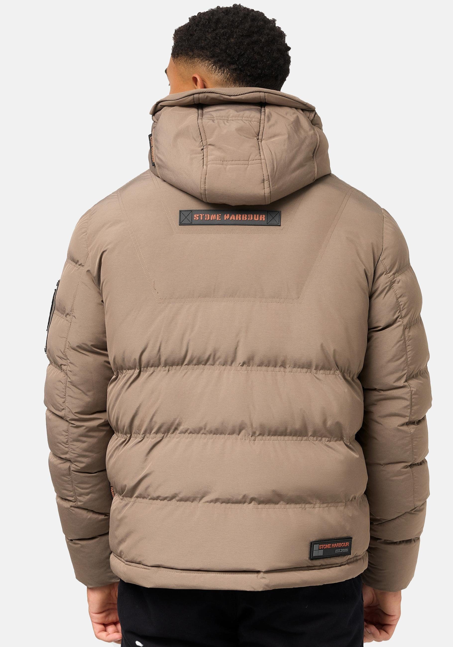Stone Harbour Winterjacke Arvidoo Modische Herren Winter Steppjacke