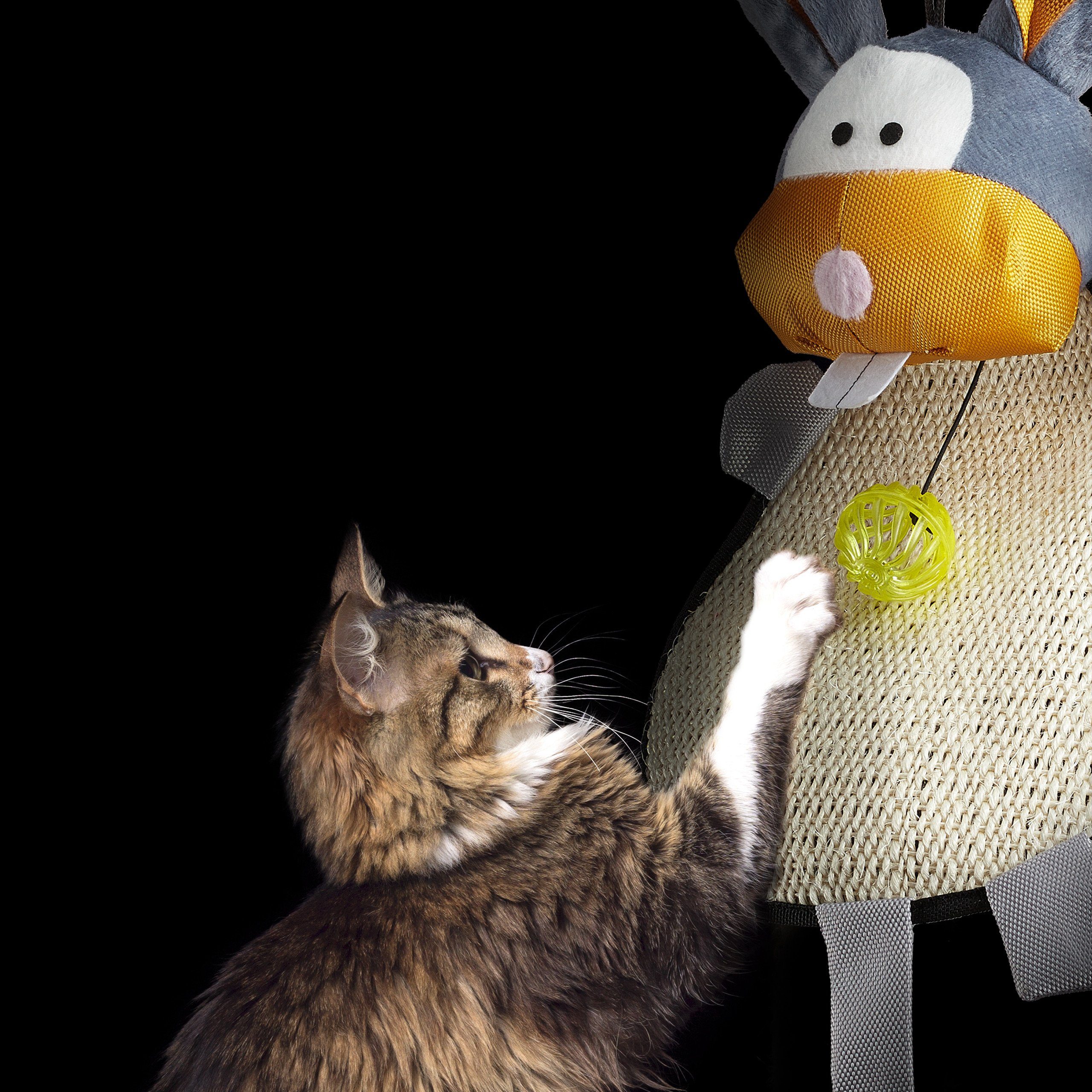 relaxdays Kratzbaum Kratzmatte Katze