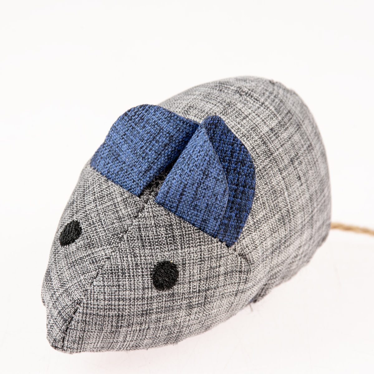 DUVO+ Tierkuscheltier Katzenspielzeug Eco Navy Maus & Katzenminze