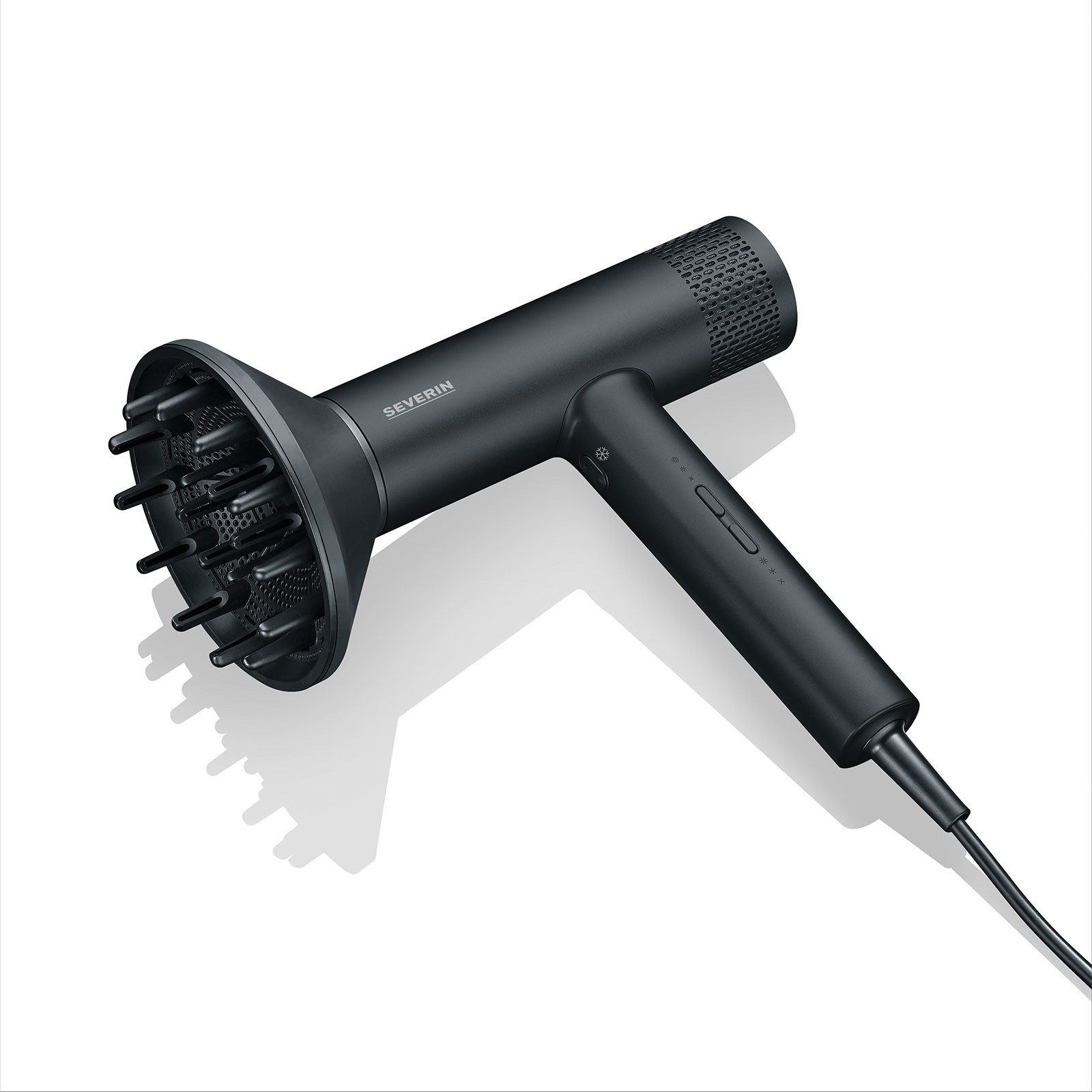 Severin Haartrockner HT 0170 S-Style ?Speed Pro?, Ionic-Technologie, 3 Leistungsstufen, Cool-Shot, 2000W