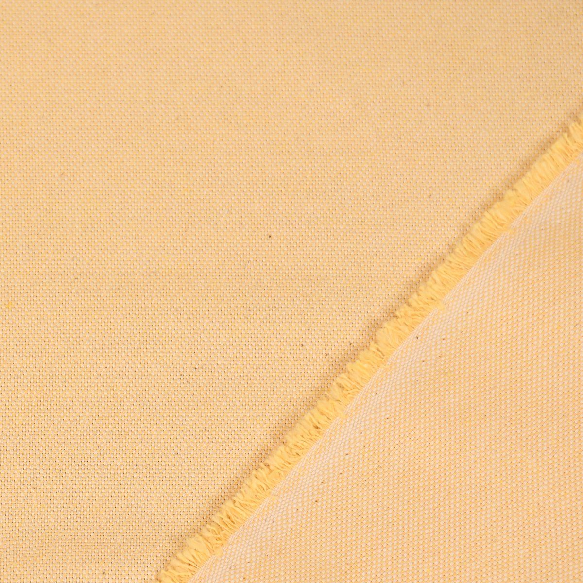 gelb Tischläufer handmade uni Leinenlook 40x160cm, Tischläufer SCHÖNER SCHÖNER LEBEN. pastell LEBEN.