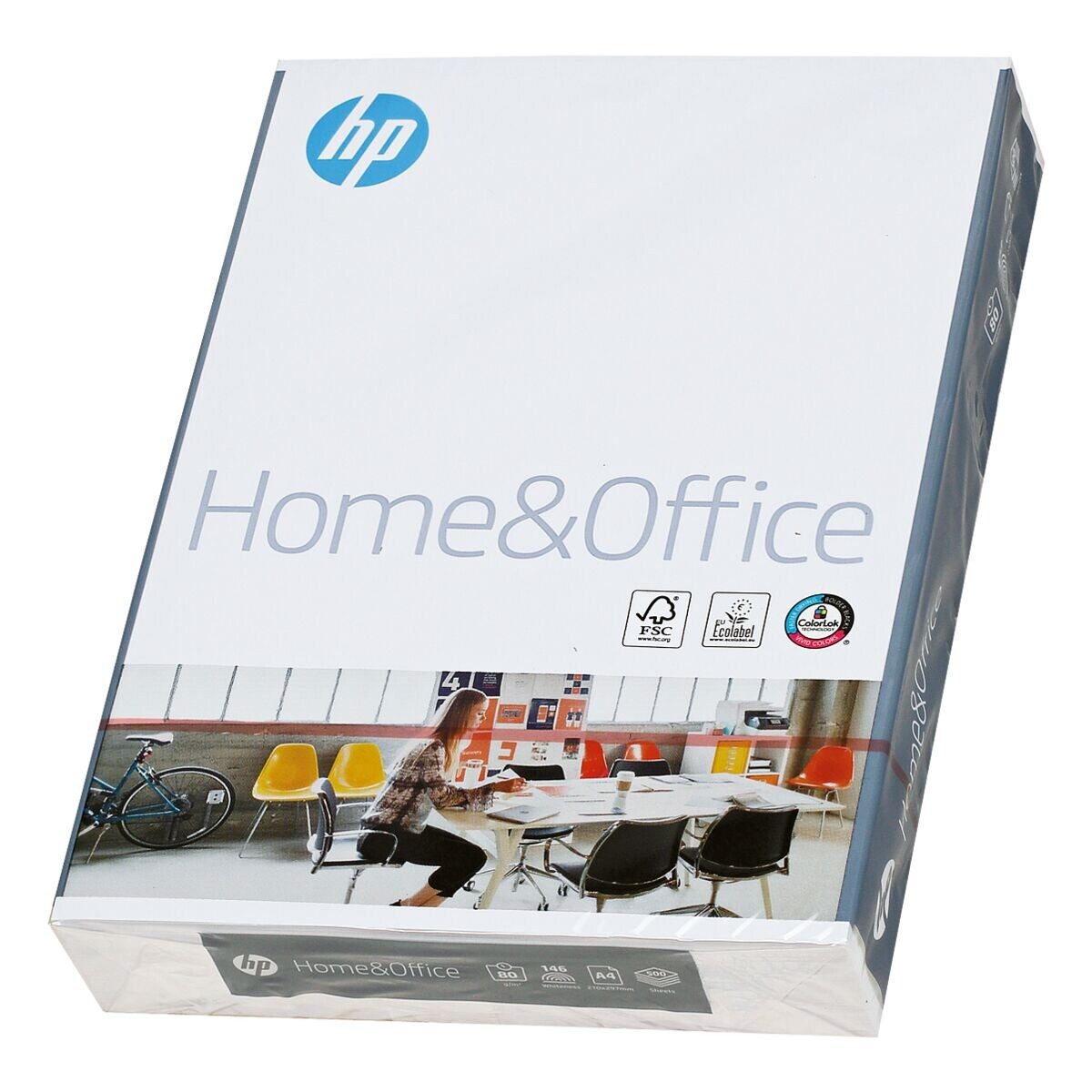 ANTALIS Druckerpapier hp Home & Office, Format DIN A4, 80 g/m², 146 CIE, 500 Blatt
