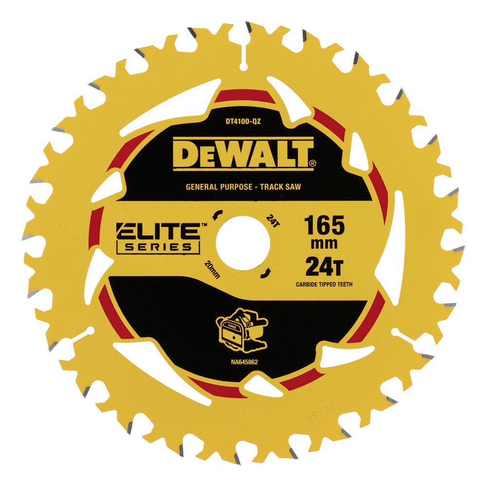 DeWalt Kreissägeblatt DEWALT DT4100 DT4100-QZ Kreissägeblatt 165 x 20 x 1 mm Zähneanzahl: 24