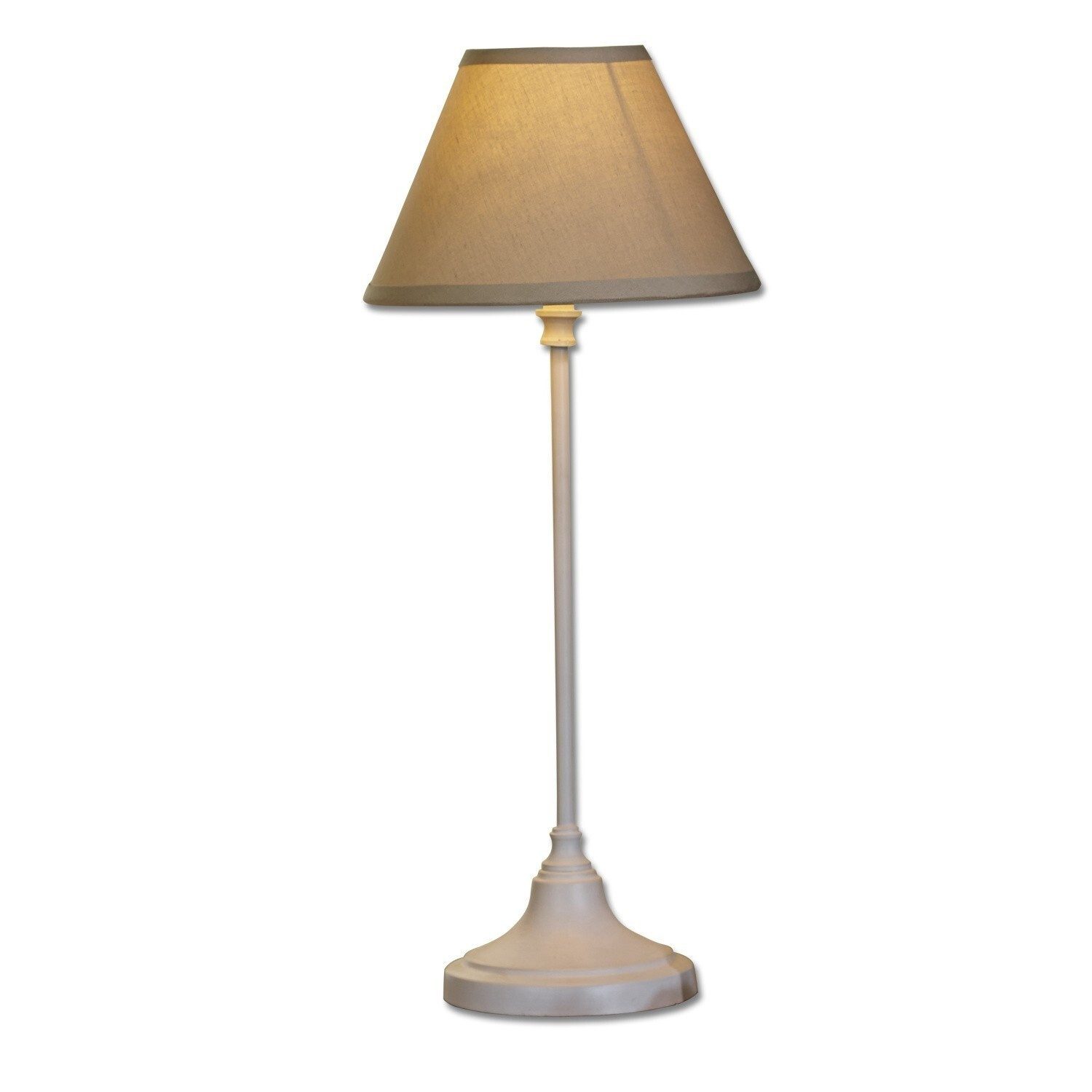 Mirabeau Tischleuchte Tischlampe Swindon beige/antikweiß