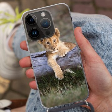 MuchoWow Handyhülle Jungtier - Tier - Natur, Handyhülle Telefonhülle Apple iPhone 14 Pro