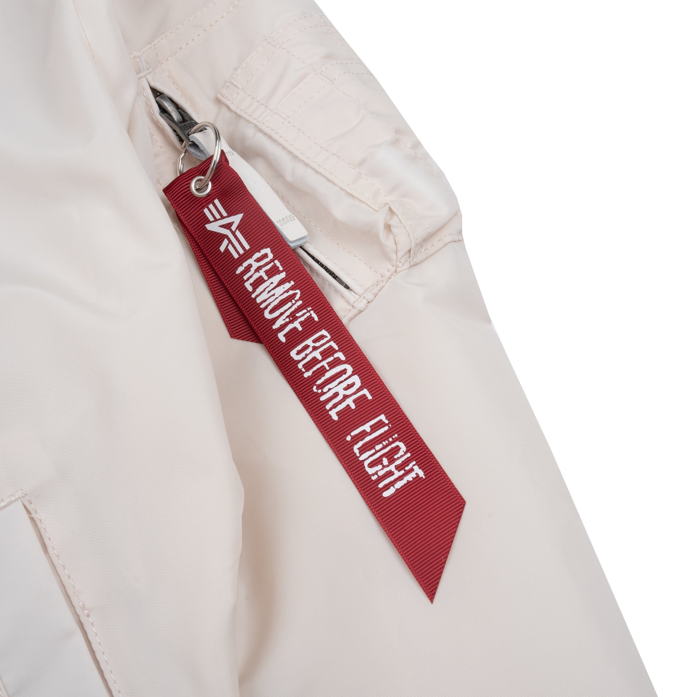 stream Ma-1 Sommerjacke Jacke Damen Industries Alpha jet Wmn white Industries TT Alpha