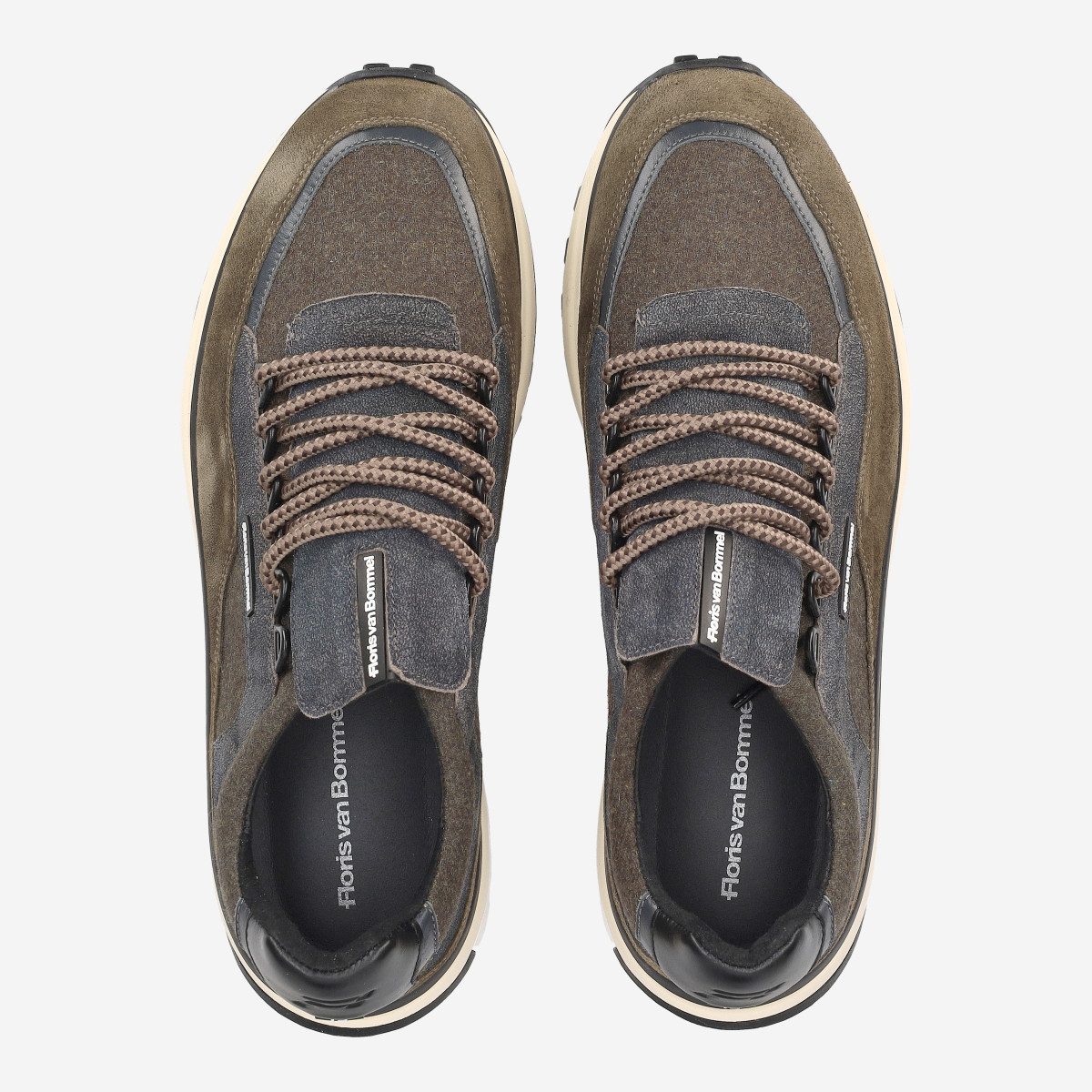 Floris van Bommel Floris van Bommel DE GRIPPER, Sneaker, Grün, Herren Sneaker