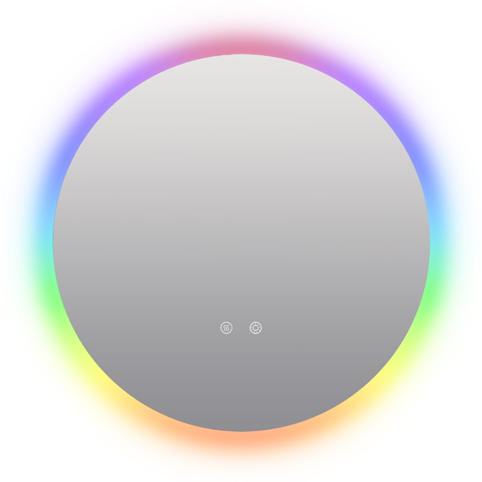 radelldar Badspiegel mit Beleuchtung LED Beschlagfrei, Badezimmer Spiegel W günstig online kaufen