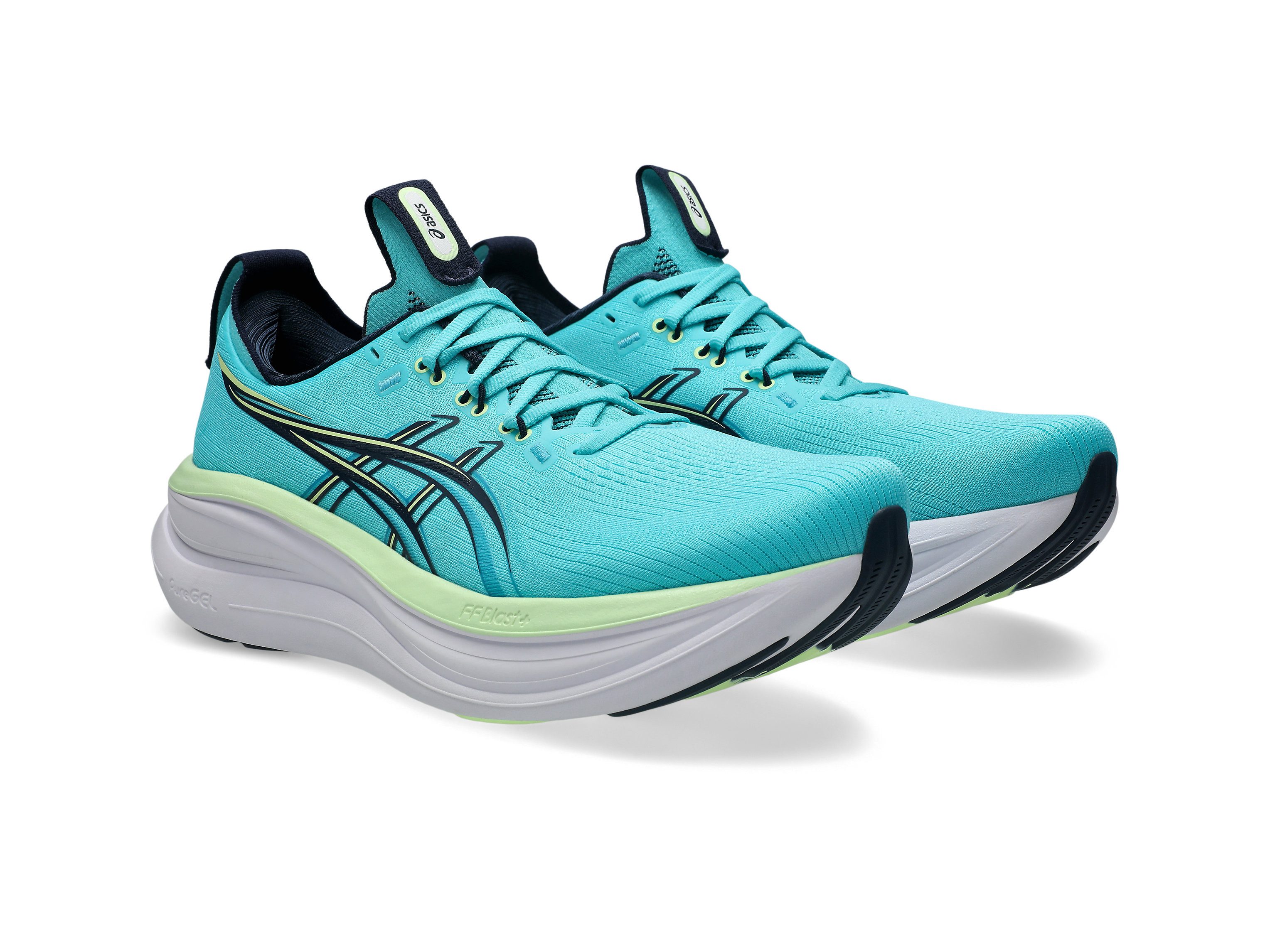 Asics GEL-NIMBUS 28 Laufschuh mit Knit-Obermaterial, mit FF BLAST PLUS Dämpfung