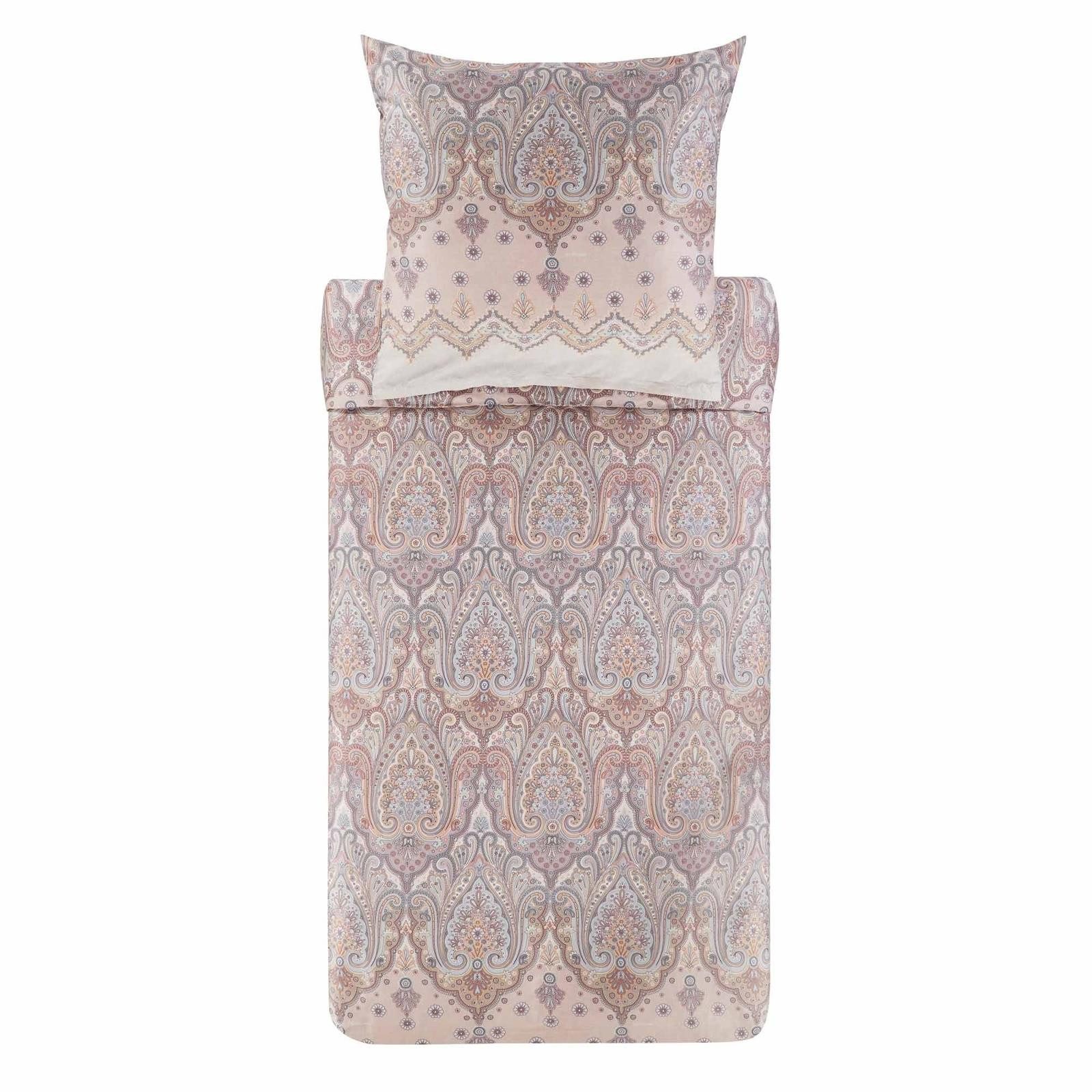 Bassetti Bettwäsche Bettwäsche Bassetti Mako Satin Isolabella 41 beige grau günstig online kaufen