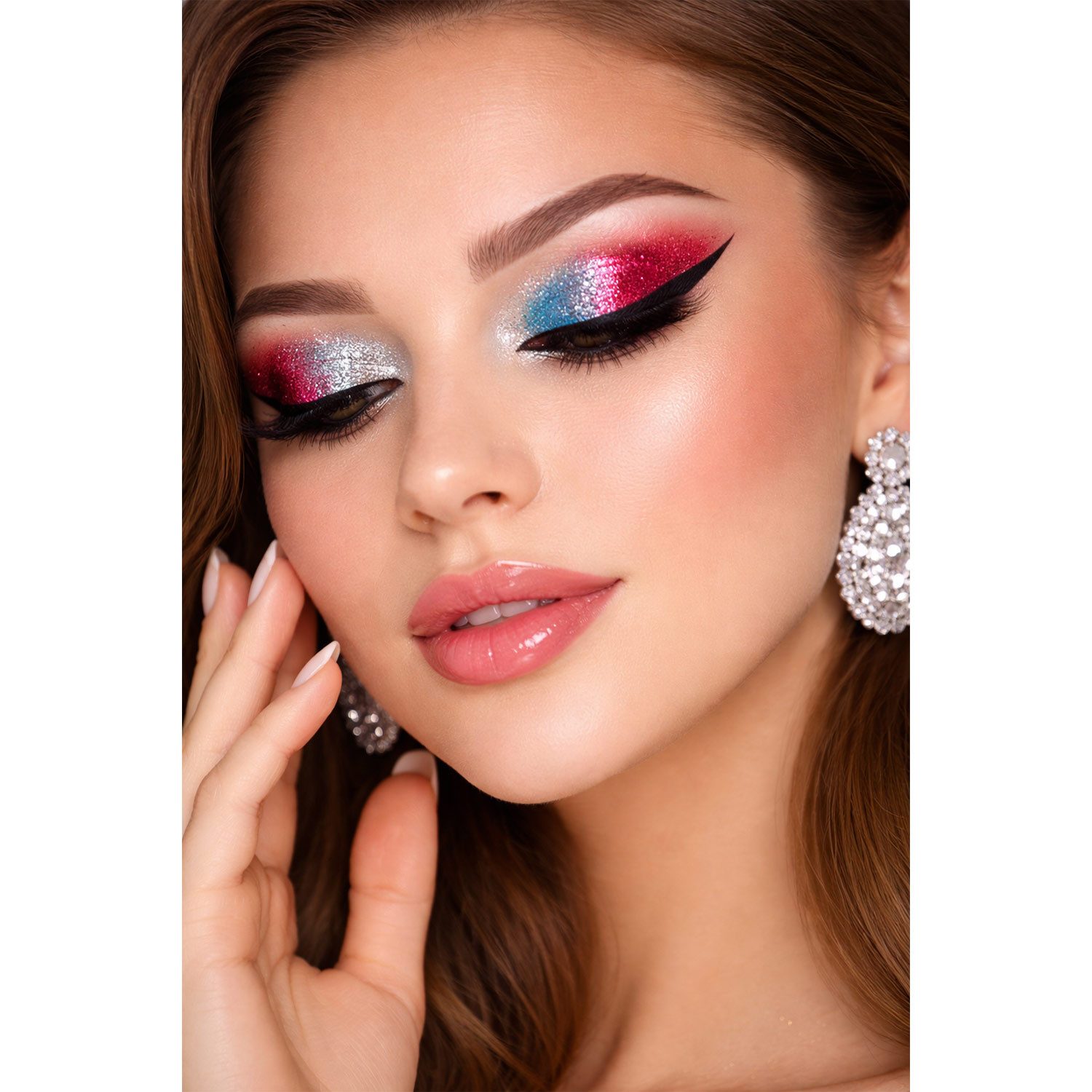 jofrika Theaterschminke Jofrika Trio Glitter Make-up