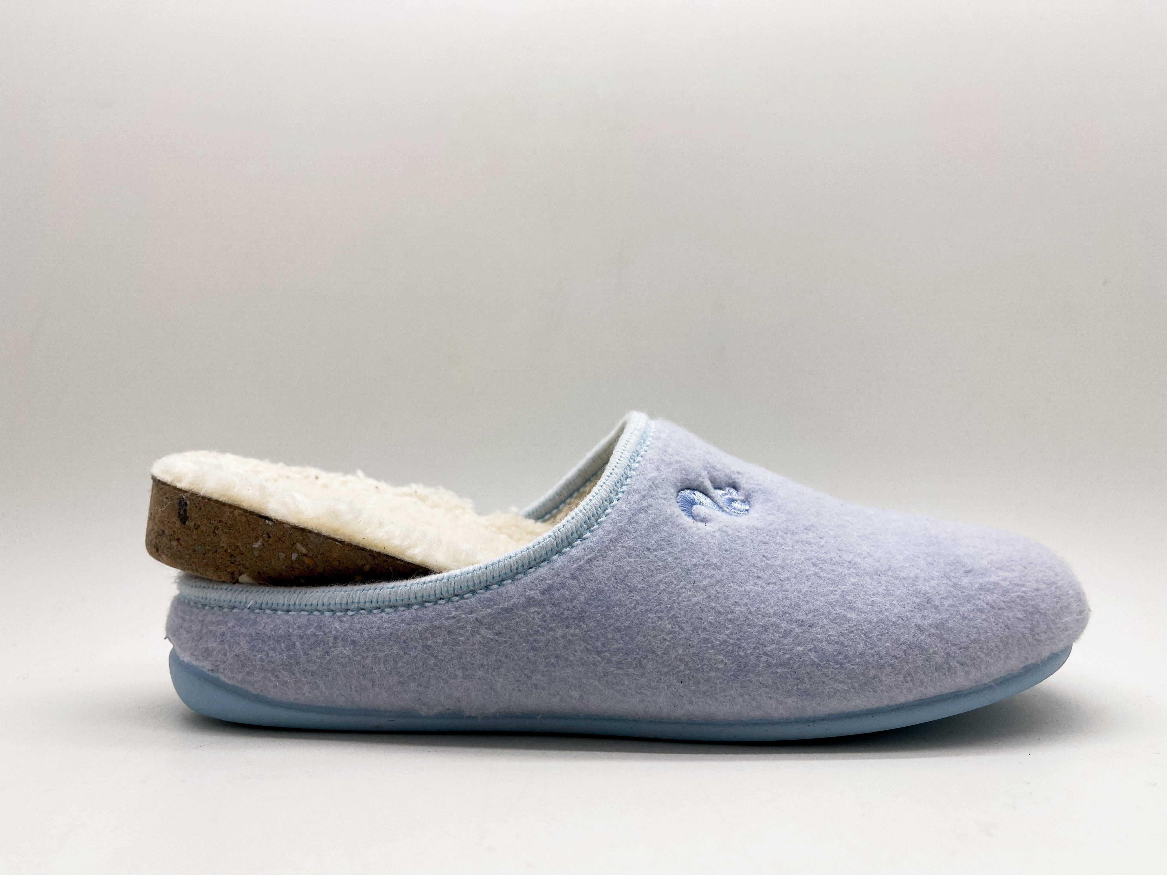 Organic thies Slipper Slipper Blue Vegan Light 1856