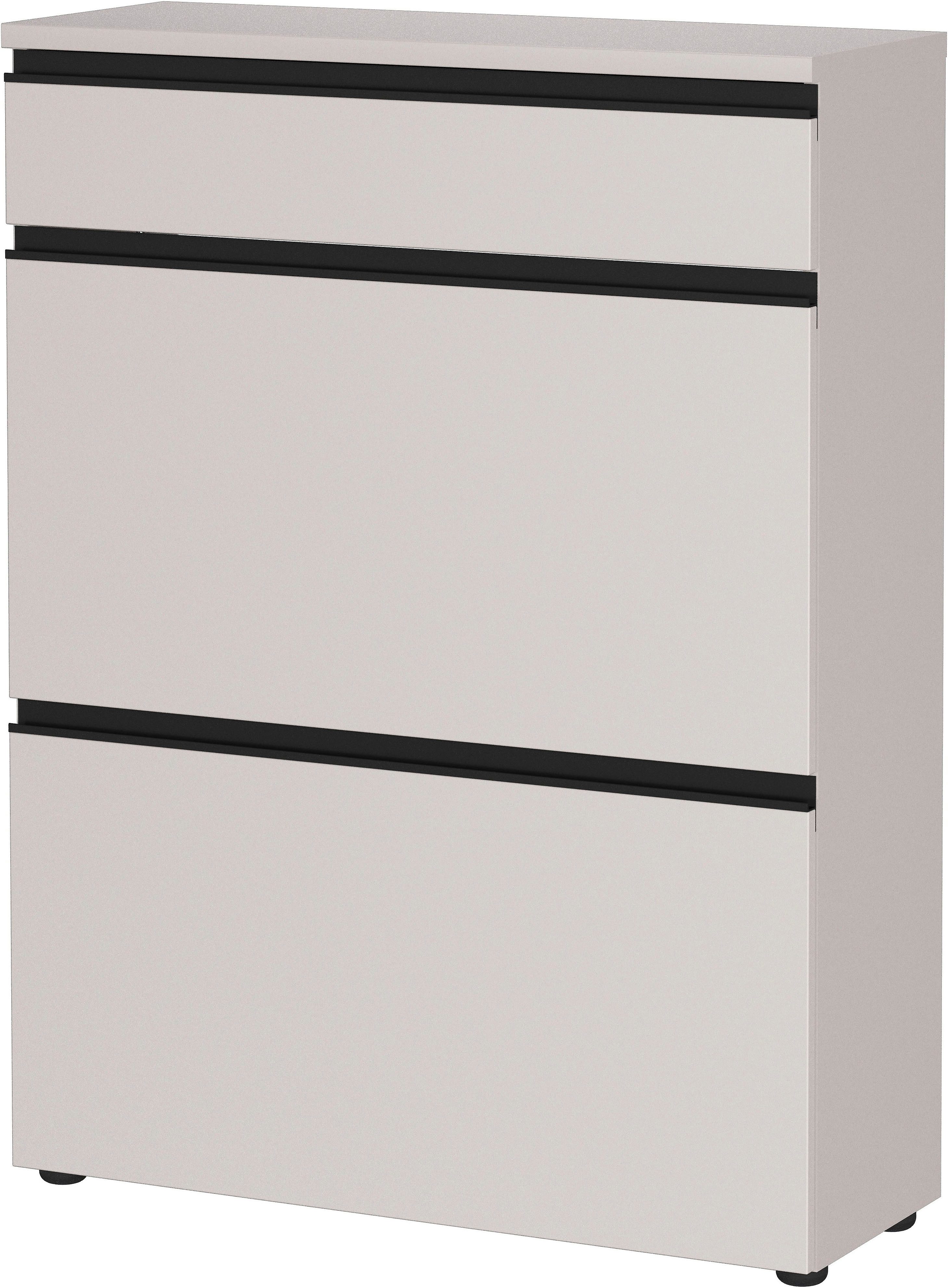 GERMANIA Garderoben-Set GW-Baldone, (3-St), mit großem o. kleinen Spiegel, Tiefe: 30 cm, für schmale Flure