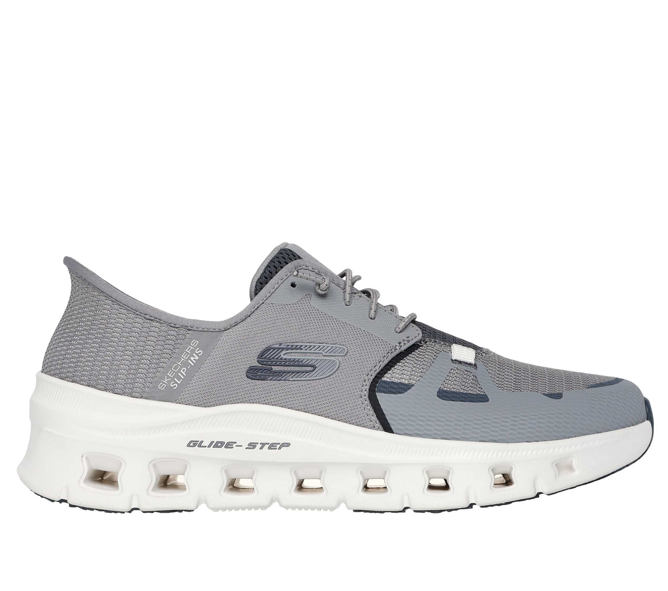 Skechers GLIDE-STEP PRO OB SR Berufsschuh Herren Slip-On ohne Schnüren Arbeitsschuh Air-Cooled - Memory Foam - Vegan - EN ISO 20347:2022+A1:2024
