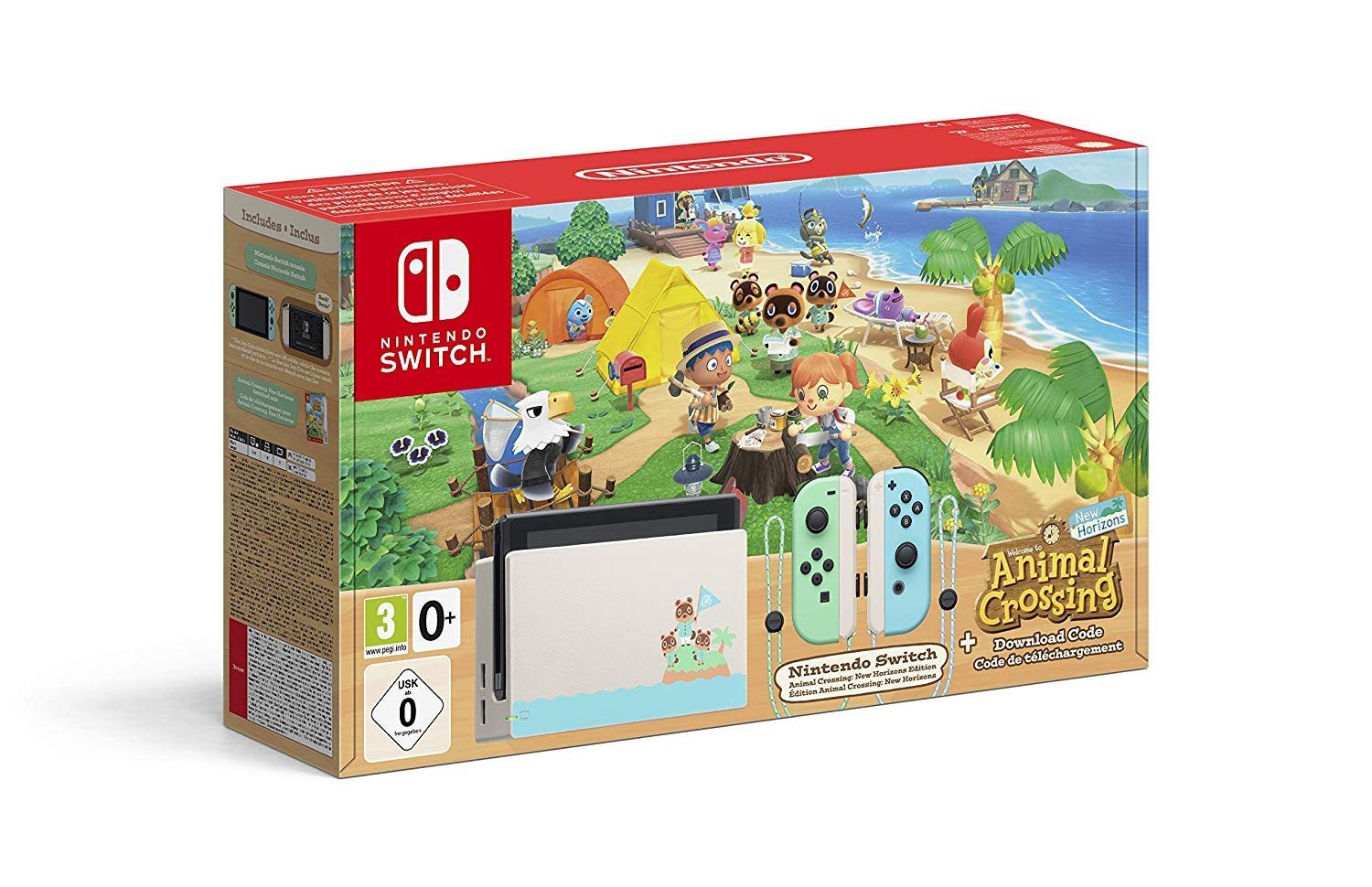 Nintendo Switch Animal Crossing Konsole (Limited Edition)