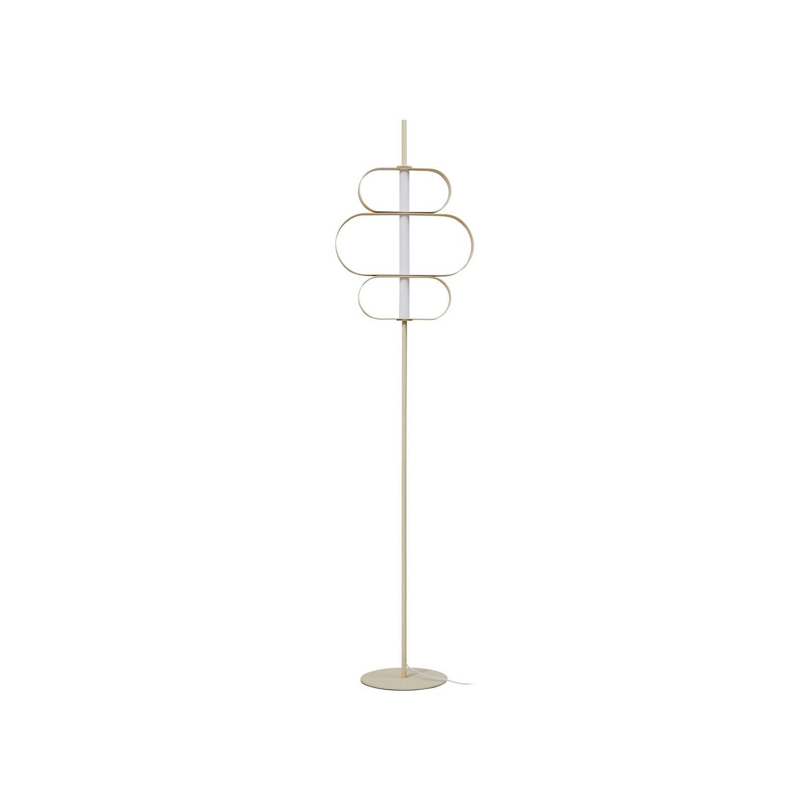 Lucande Stehlampe Audrina, LED 9 W gesamt, warmweiß