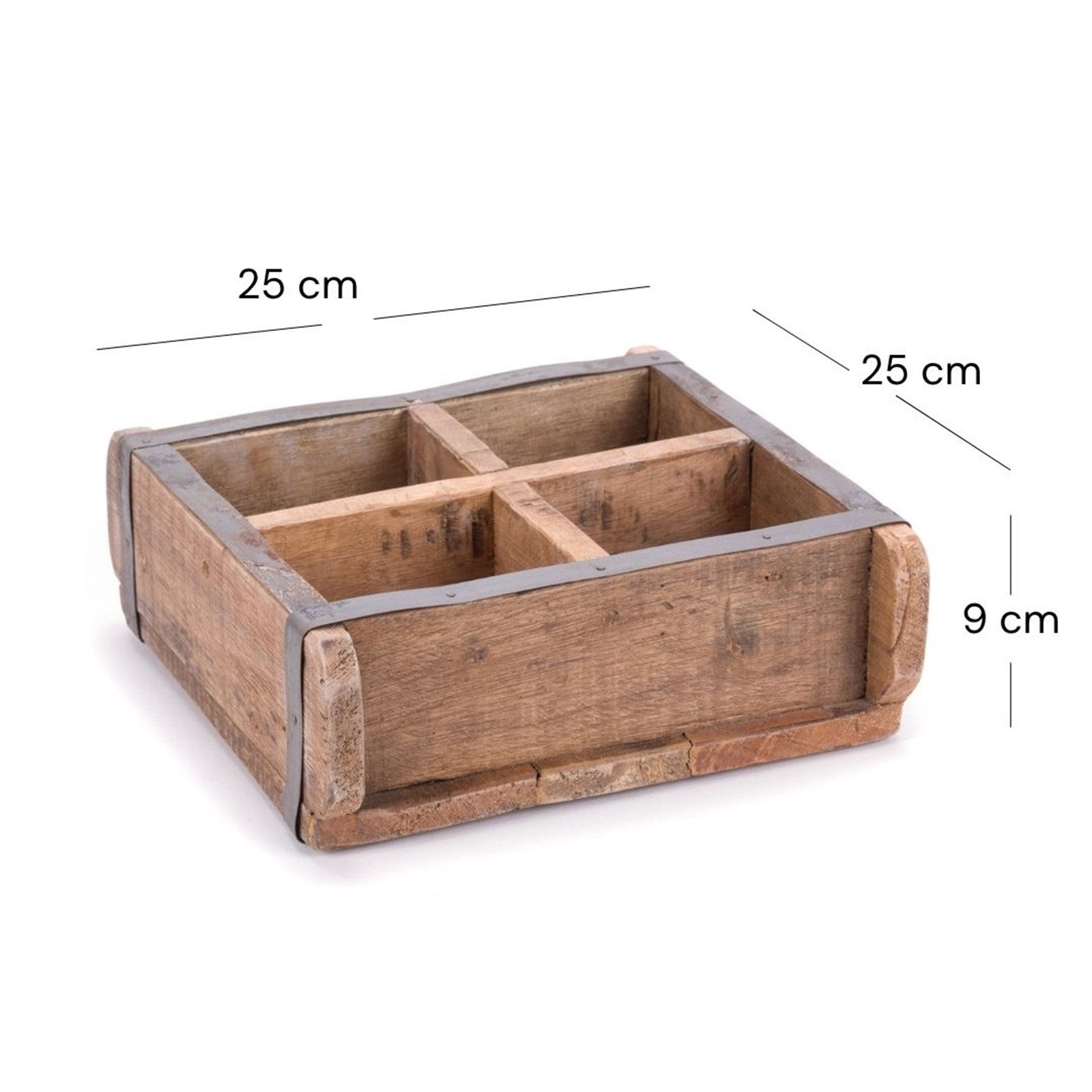 DESIGN DELIGHTS Truhe HOLZ ZIEGELFORM "BRICK", günstig online kaufen