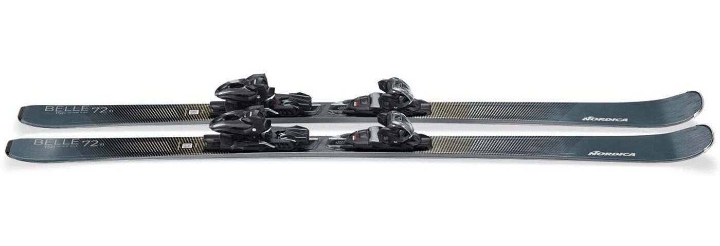 Nordica Ski BELLE 72 TI X + COMP10 FDT BLACK/RED