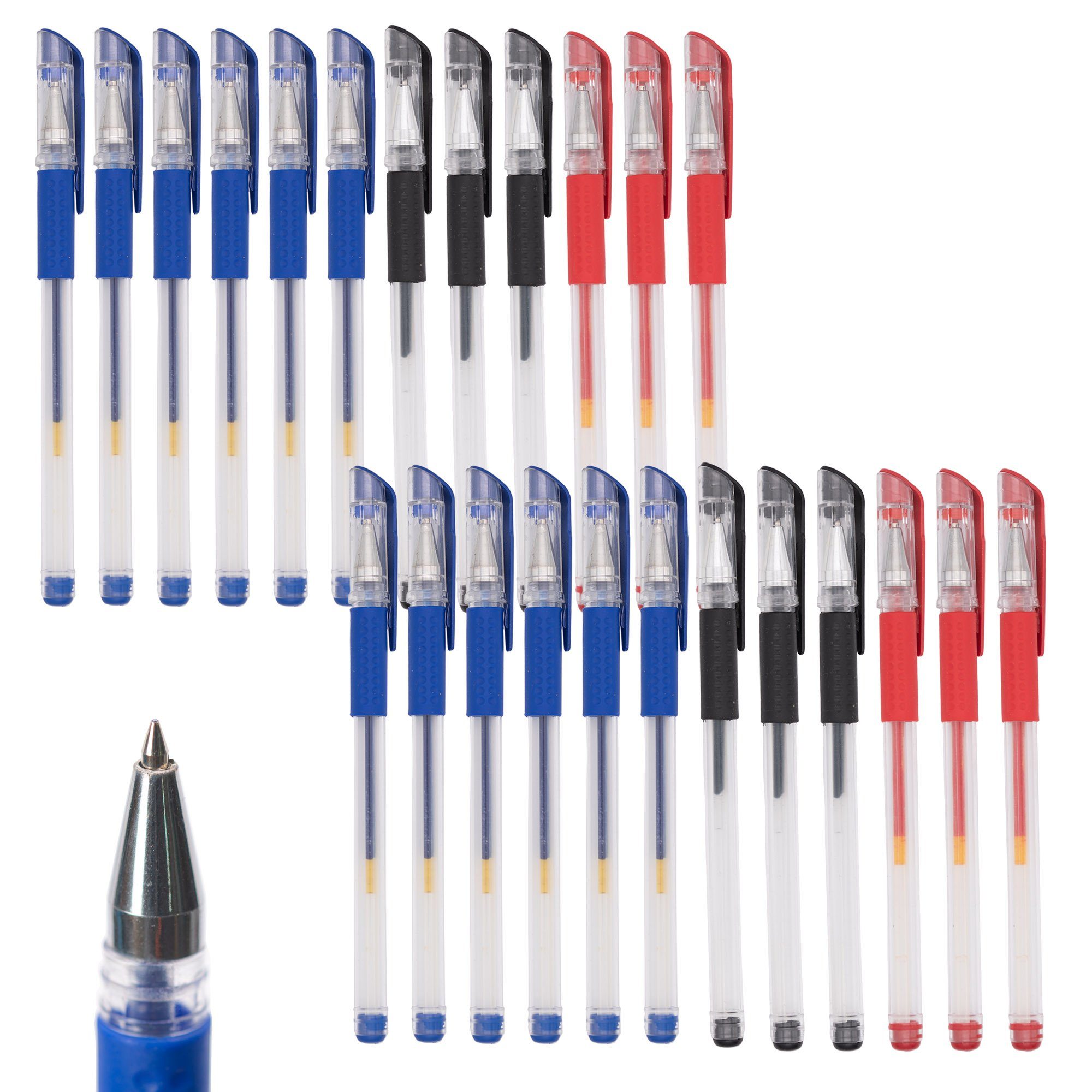 BENSON Kugelschreiber »24x Gelschreiber Kugelschreiber Gelpennen«,  Gelmalstift, Stylos, Gel, Stift, Set online kaufen | OTTO