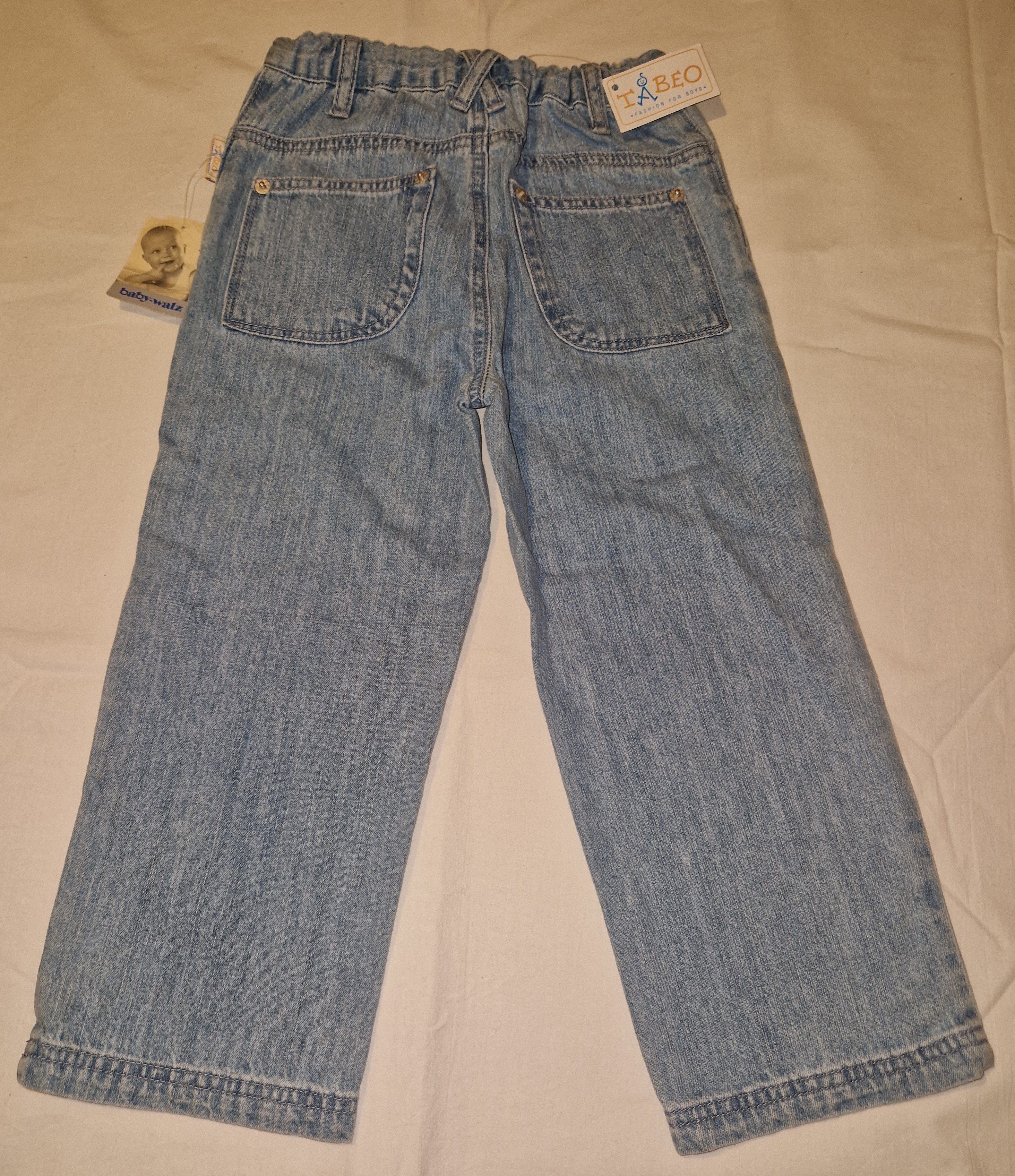 TABEO Größe 98/104 Tabeo Bequeme Jungen (2211022) blau Jeans