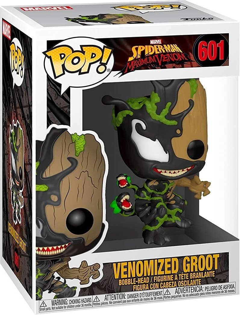 Funko Spielfigur Spider-Man Maximum Venom Venomized Groot 601 Pop!