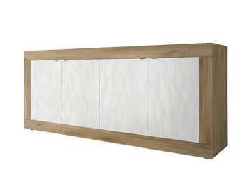 möbelando Sideboard Belinda, 207 x 86 x 43 cm (B/H/T)