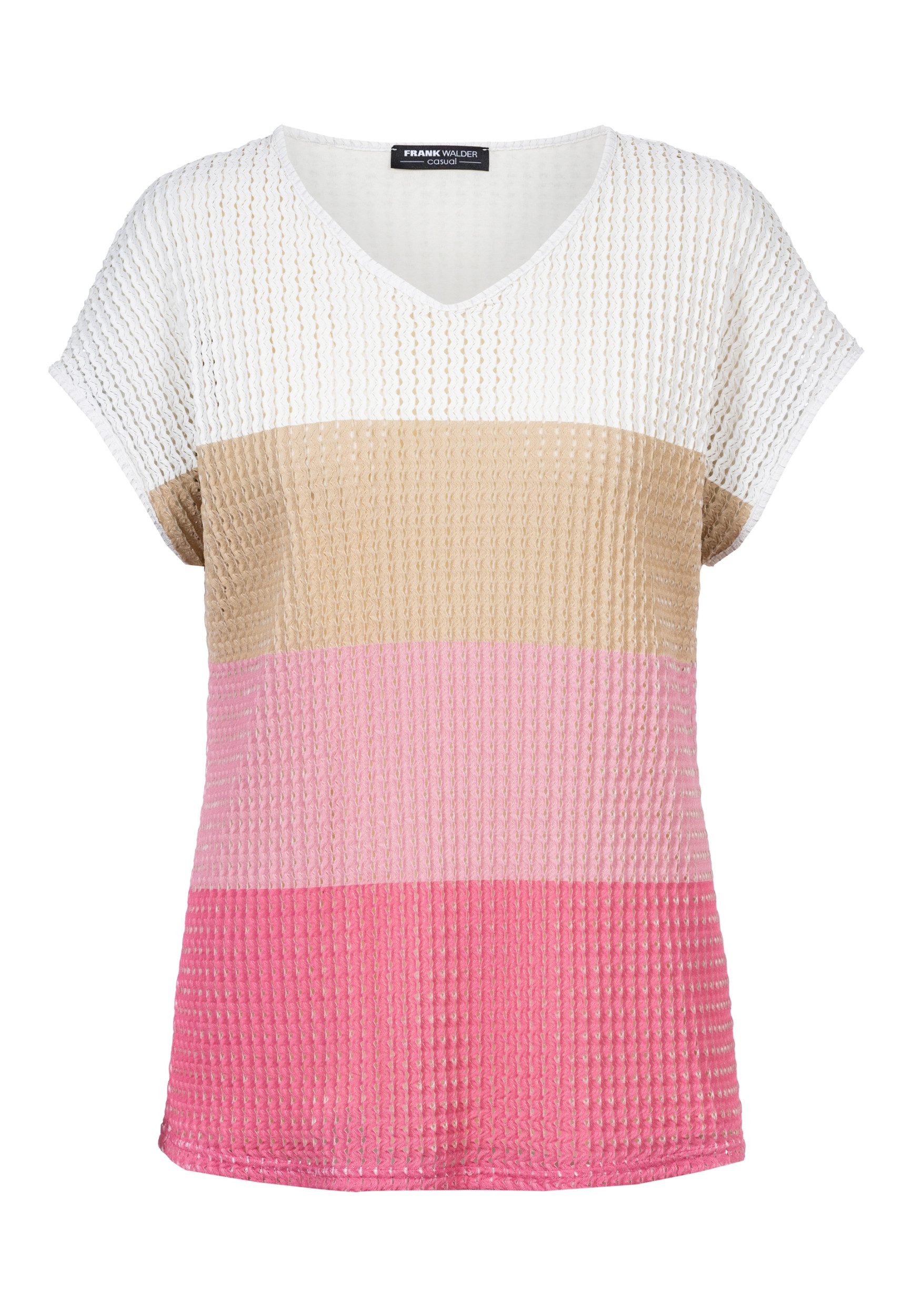FRANK WALDER Hemdbluse S63Blusenshirts DRUCK