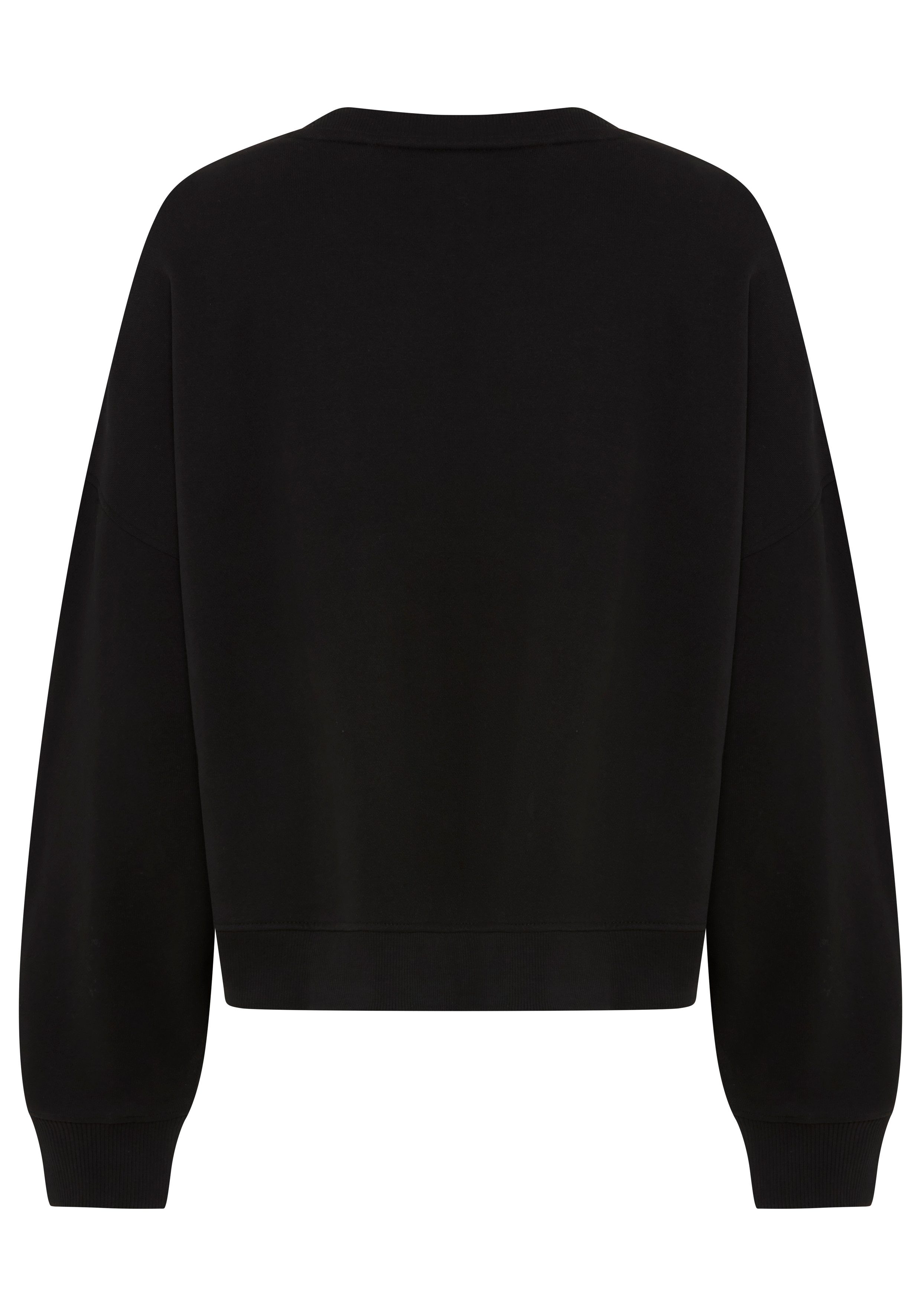 BOSS ORANGE Sweatshirt Ever Premium Damenmode im Oversize Fit, mit Stickerei