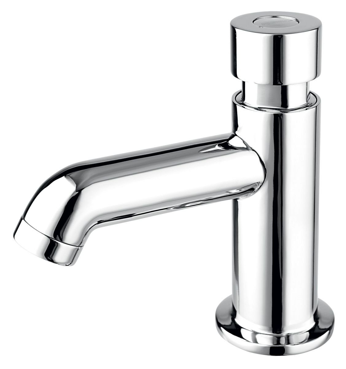 Ferro Waschtischarmatur PRESSTIGE Standventil Kaltwasserhahn BAD Armatur selbstschließend Zeitsteuerung