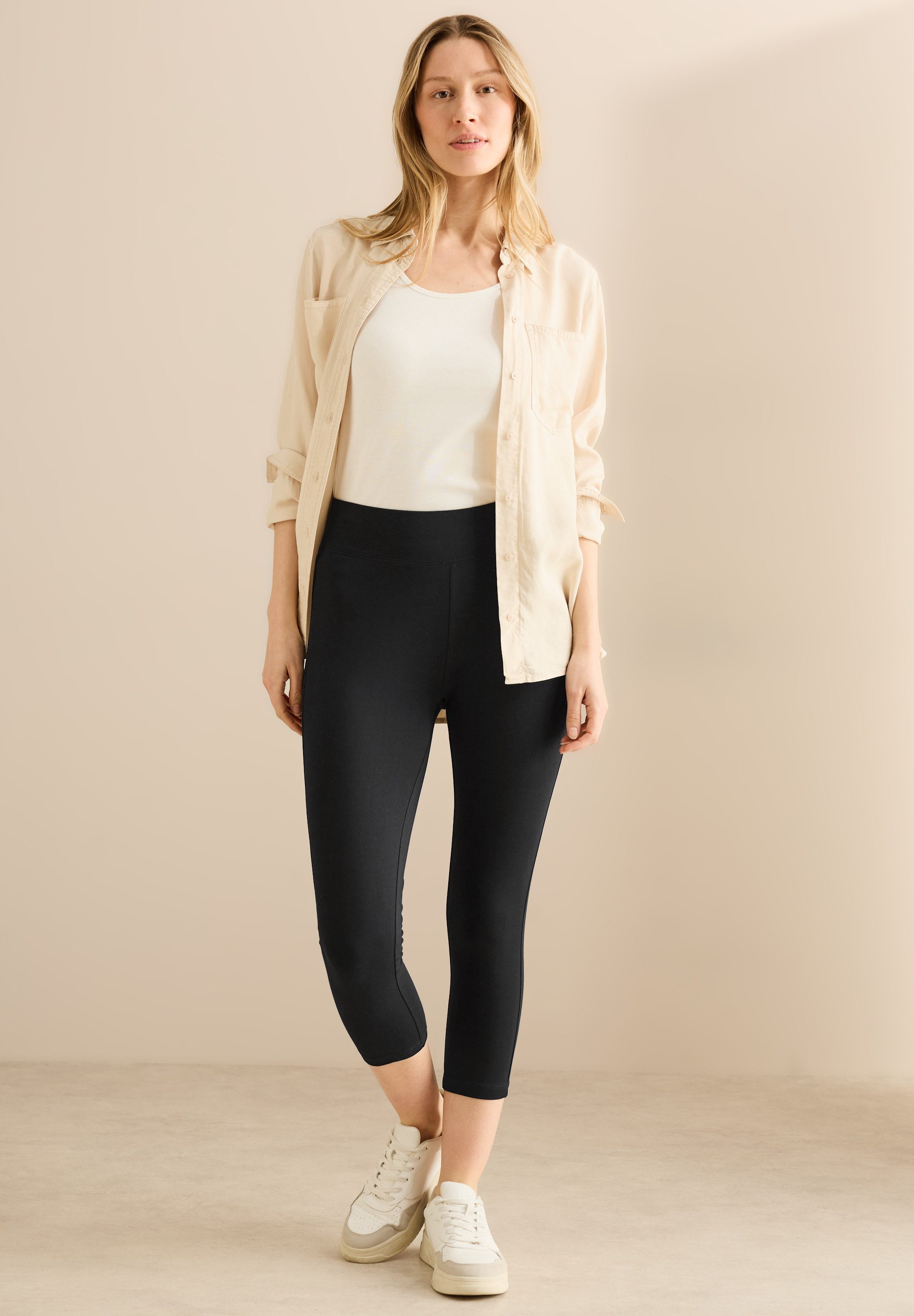 CECIL Leggings aus Baumwolle mit Stretchanteil