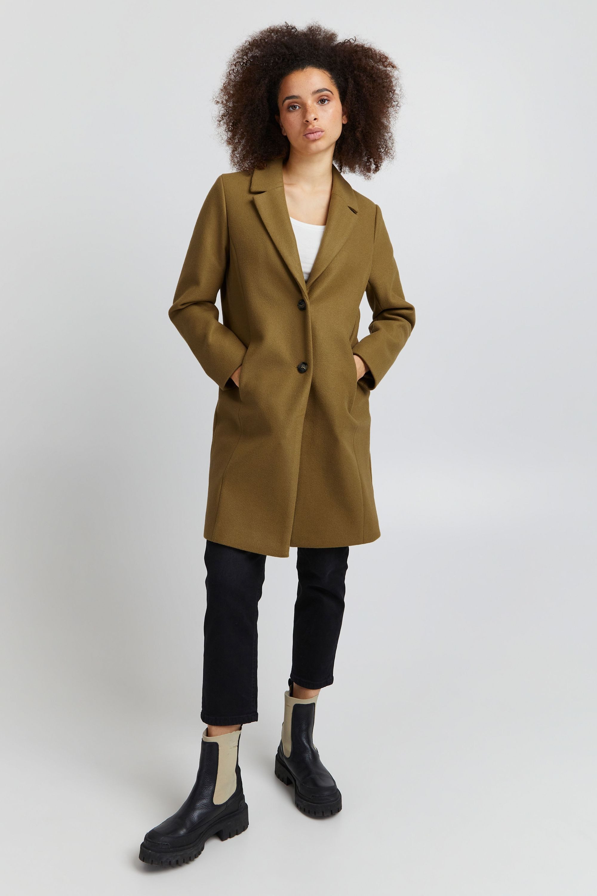 Ichi Wintermantel Jacke IHJANNET