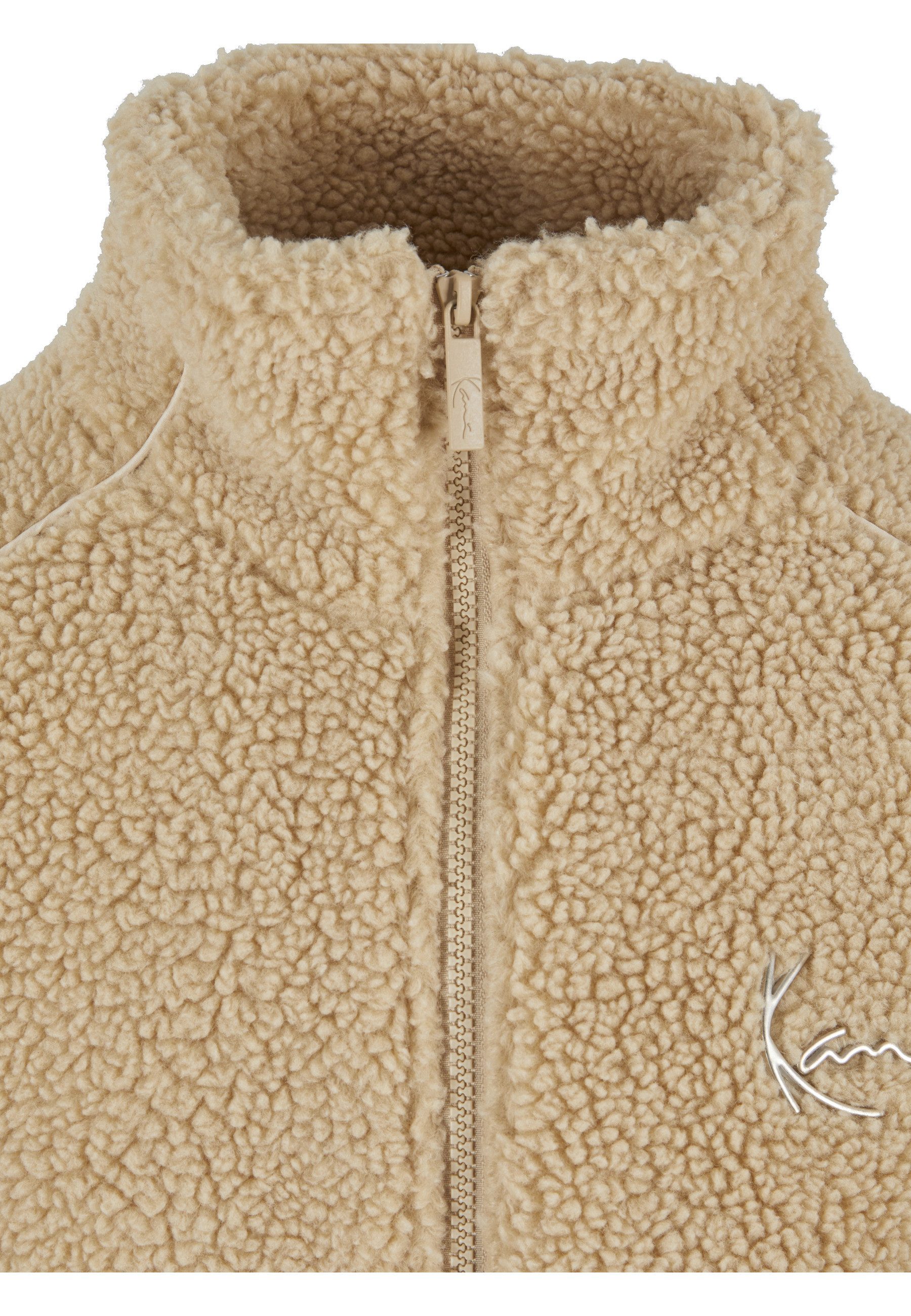 Karl Kani Allwetterjacke Karl Kani Karl Kani Metal Signature Teddy Jacket (1-St)