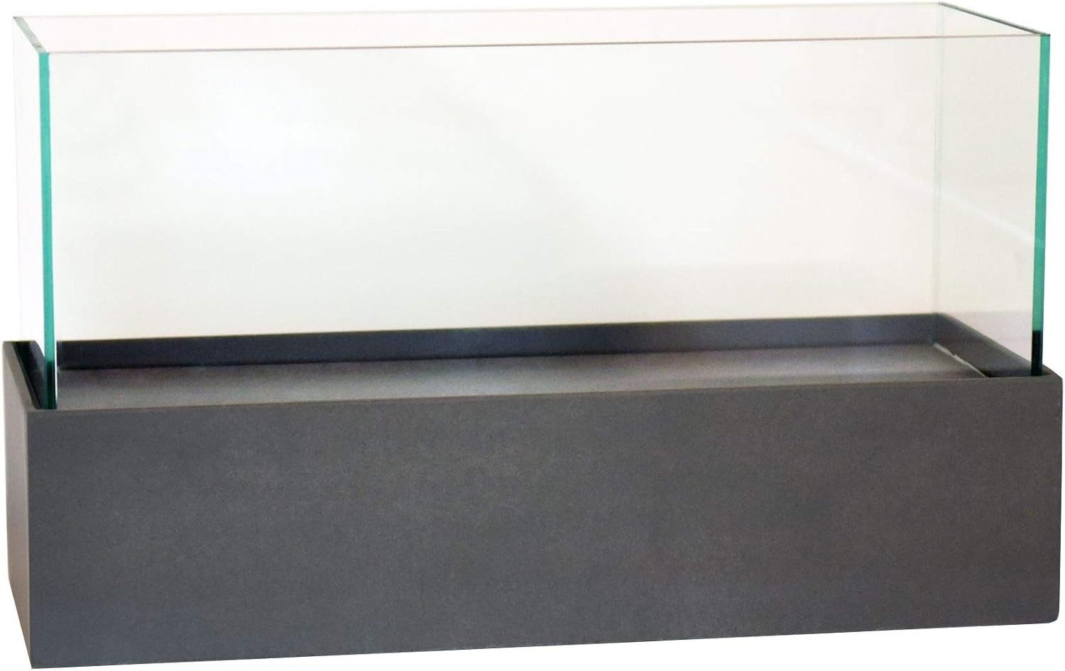 VIVANNO Windlicht Fiberglas CANDELITO Rechteckig - Anthrazit Matt (1 St), 5 günstig online kaufen