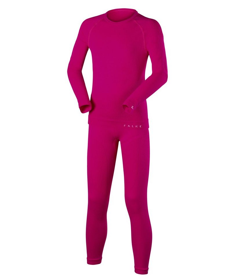 FALKE Funktionsshirt FALKE Funktionsunterwäsche Maximum Warm Kinder (2-tlg., 2) extra warm für kalte bis sehr kalte Temperaturen