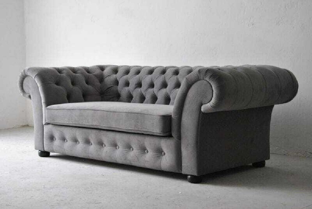 in luxus JVmoebel Sofa Neu, Chesterfield Sofagarnitur Moderne Couchen 3+1+1 Made Europe