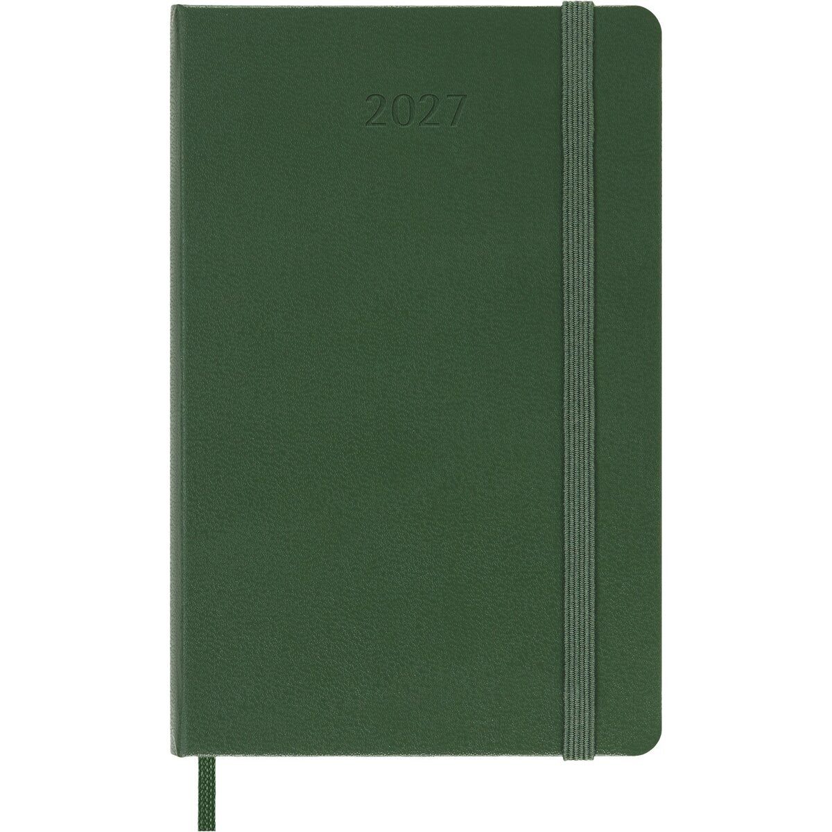 MOLESKINE Buchkalender Wochenkalender 12 Monate Pocket A6 1 Woche/Seiten horizontal fester Ei