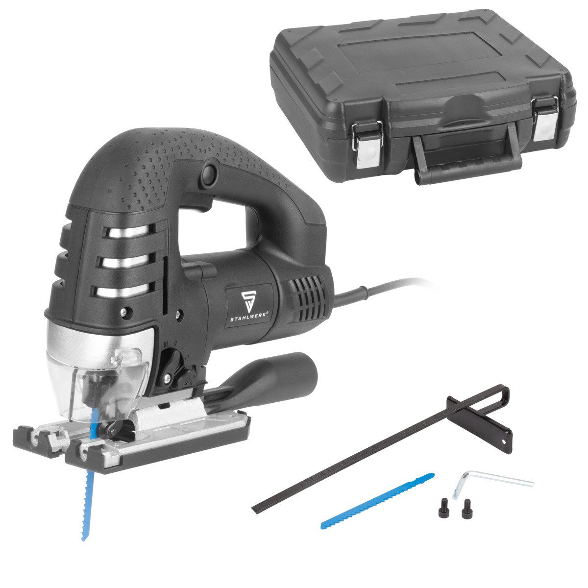 STAHLWERK Stichsäge Stichsäge JSB-750 ST mit 700 W, 600 - 2.800 U/min, Packung, 1-St., Sägeblatt Holz
