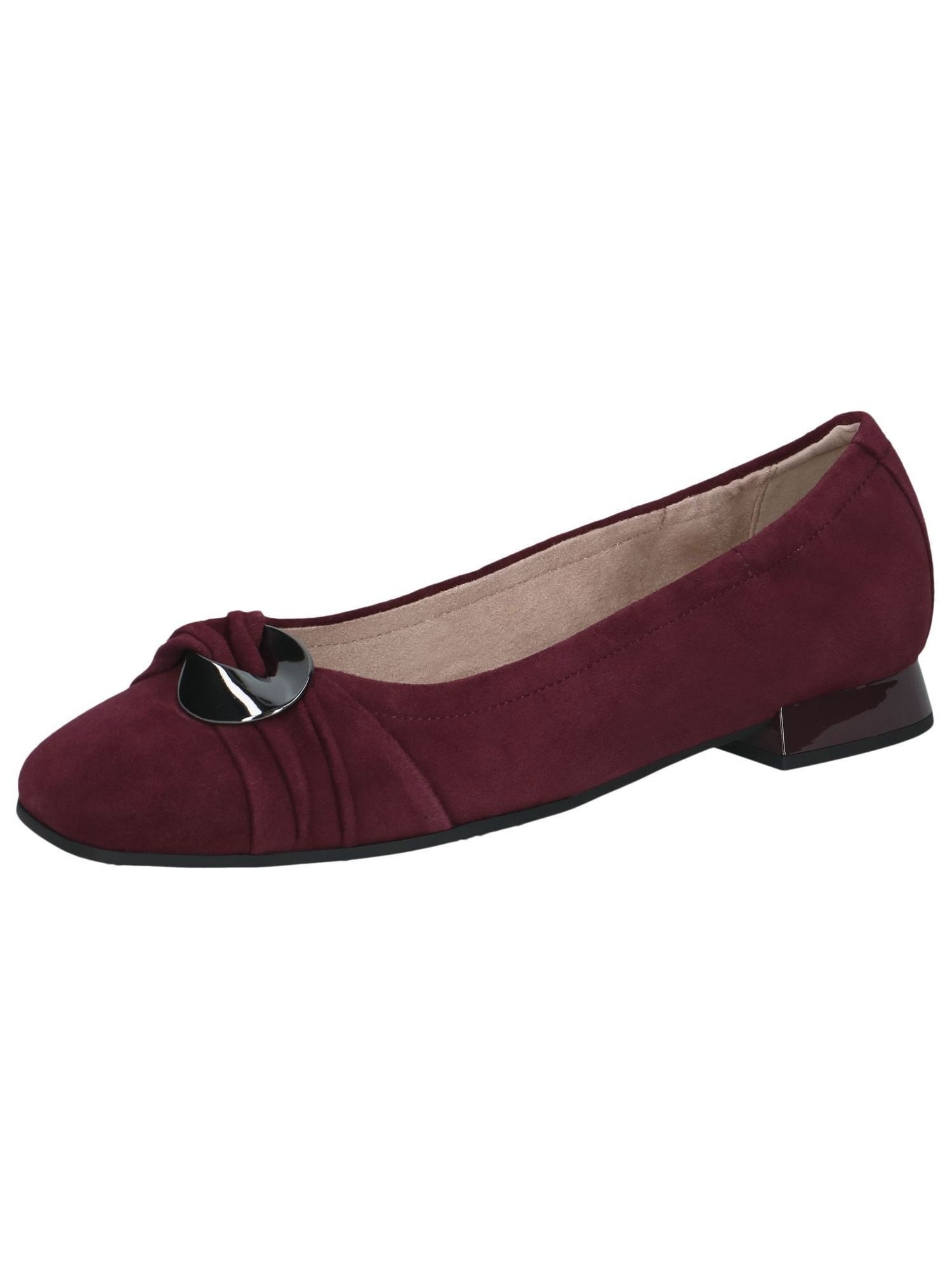 Caprice CAP Memotion aus Leder Trapezabsatz 9-22105-47 Ballerina CAP Memotion