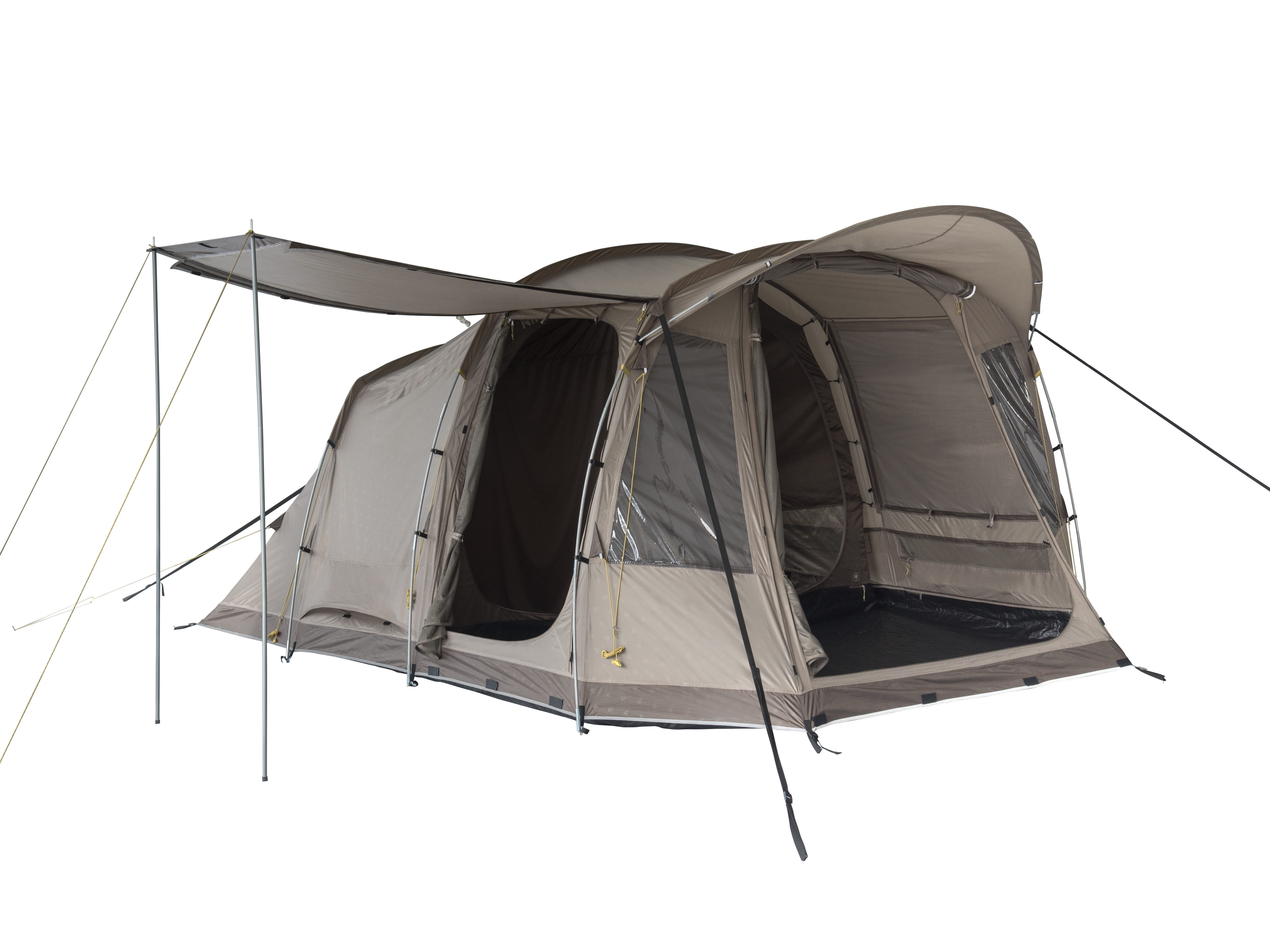 Tambu Tunnelzelt TAMBU - NIHAITA 5 - Familienzelt, Personen: 5, 100 % recycelter Polyester, PFC-frei