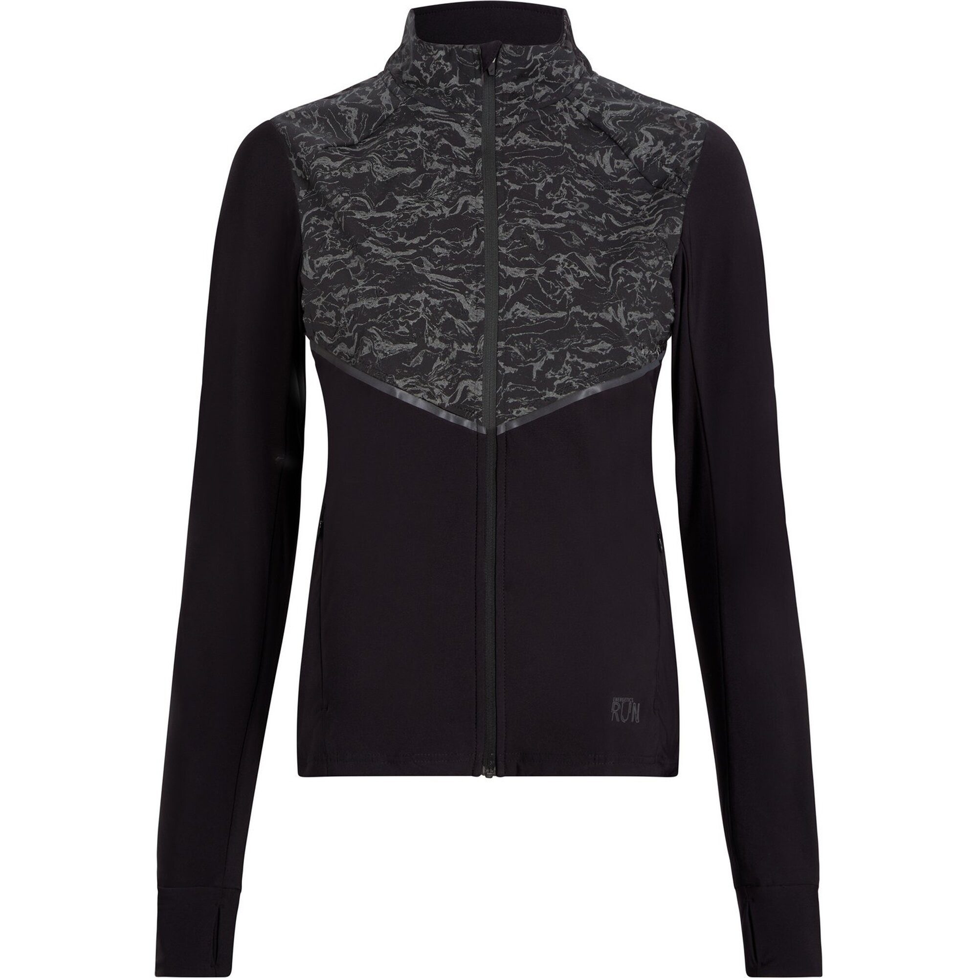 Energetics Laufjacke Da.-Funktions-Jacke Baya JKT W AOP/BLACK/ANTHRACITE